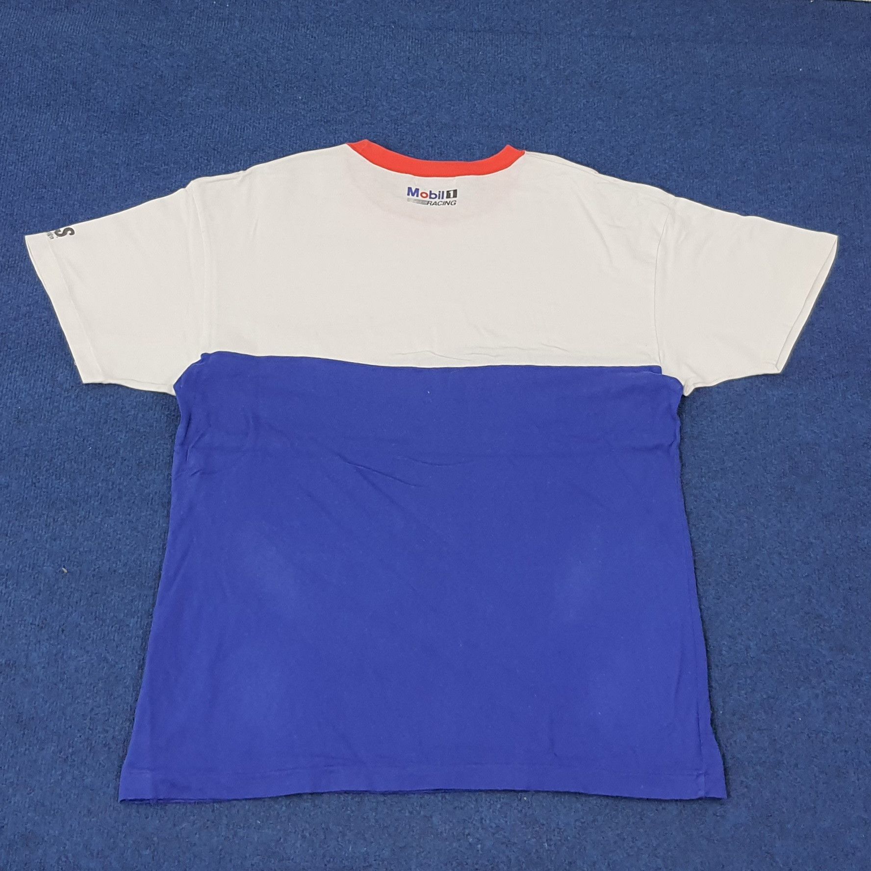 Issey Miyake Vintage Issey Miyake x Mobil 1 Racing Sport Tshirt C239N35 Size US L / EU 52-54 / 3 - 3 Thumbnail
