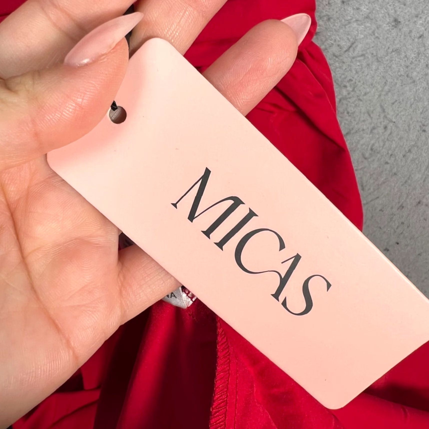 Vintage Micas Womens Dress Midi Red A-Line Sleeveless Party/Cocktail Size S Size S / US 4 / IT 40 - 5 Thumbnail