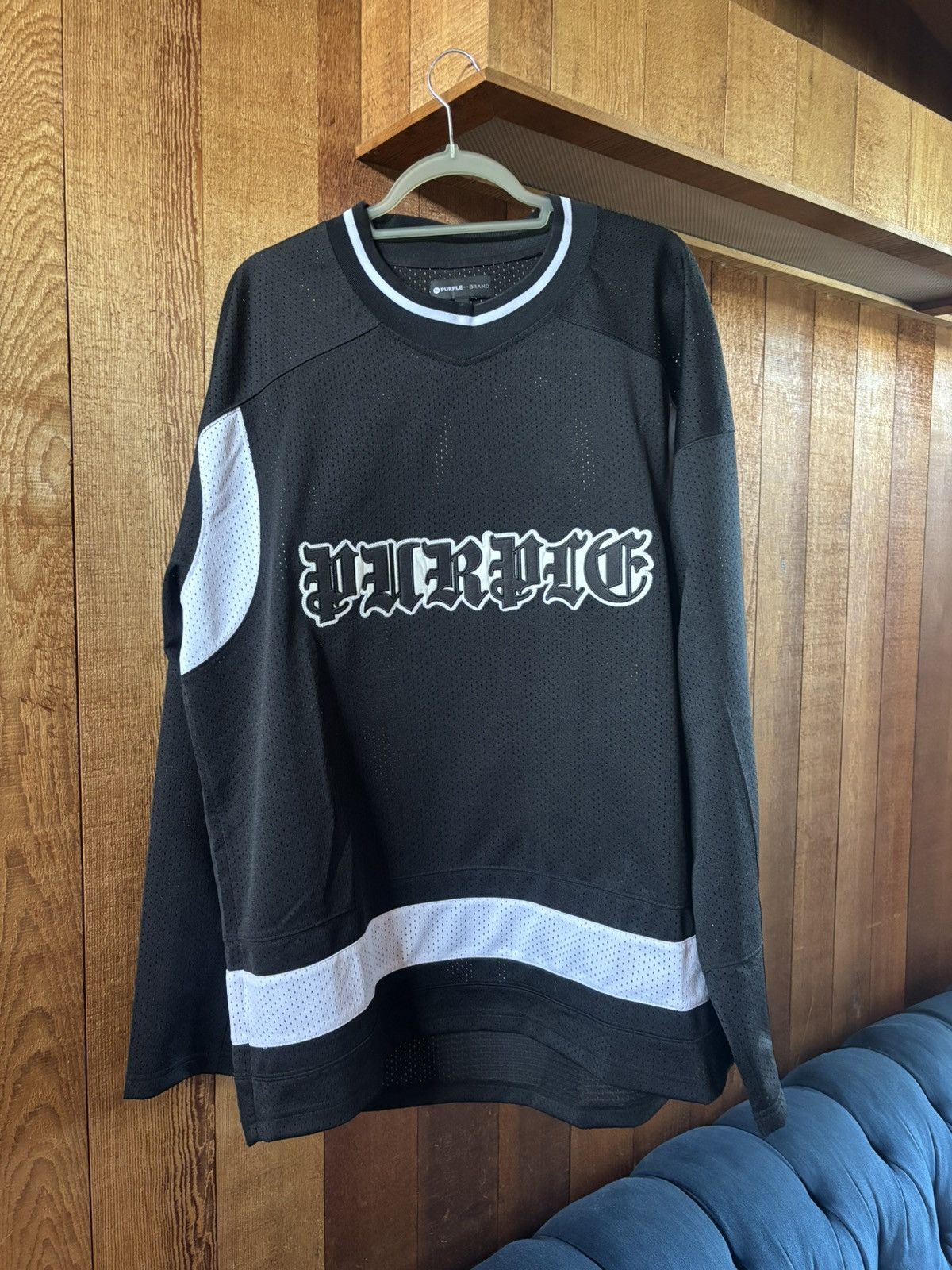 Purple Brand Purple Brand Long Sleeve Hockey Jersey Size US XXL / EU 58 / 5 - 1 Thumbnail