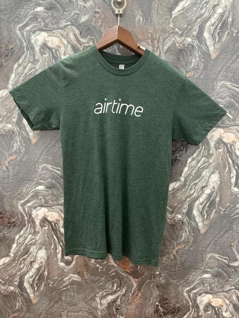 American Apparel K3-010 army green RARE airtime T-Shirt s Size US S / EU 44-46 / 1 - 1 Thumbnail