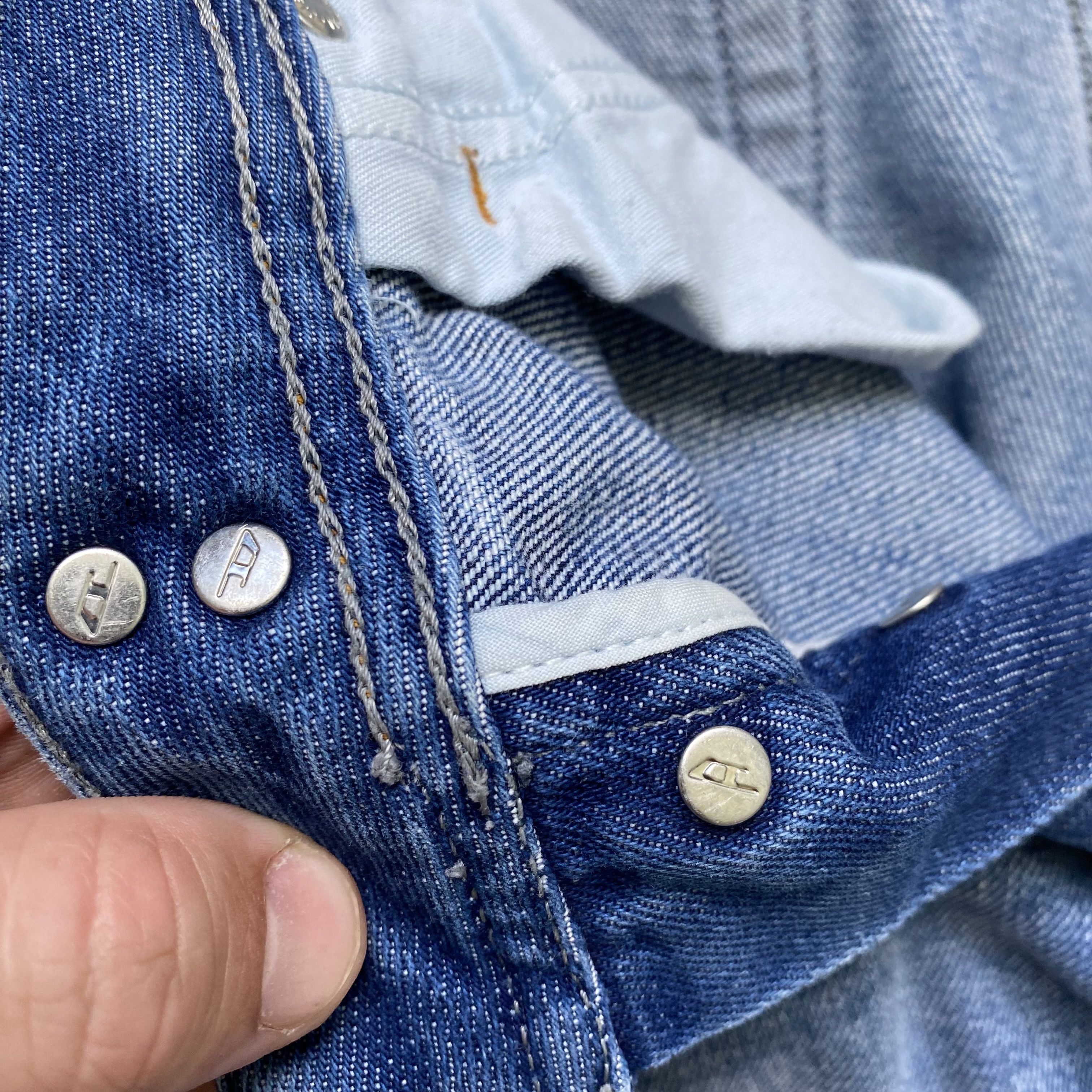 Diesel Vintage 00s Diesel jeans Viker Y2K denim pants Size US 32 / EU 48 - 9 Thumbnail
