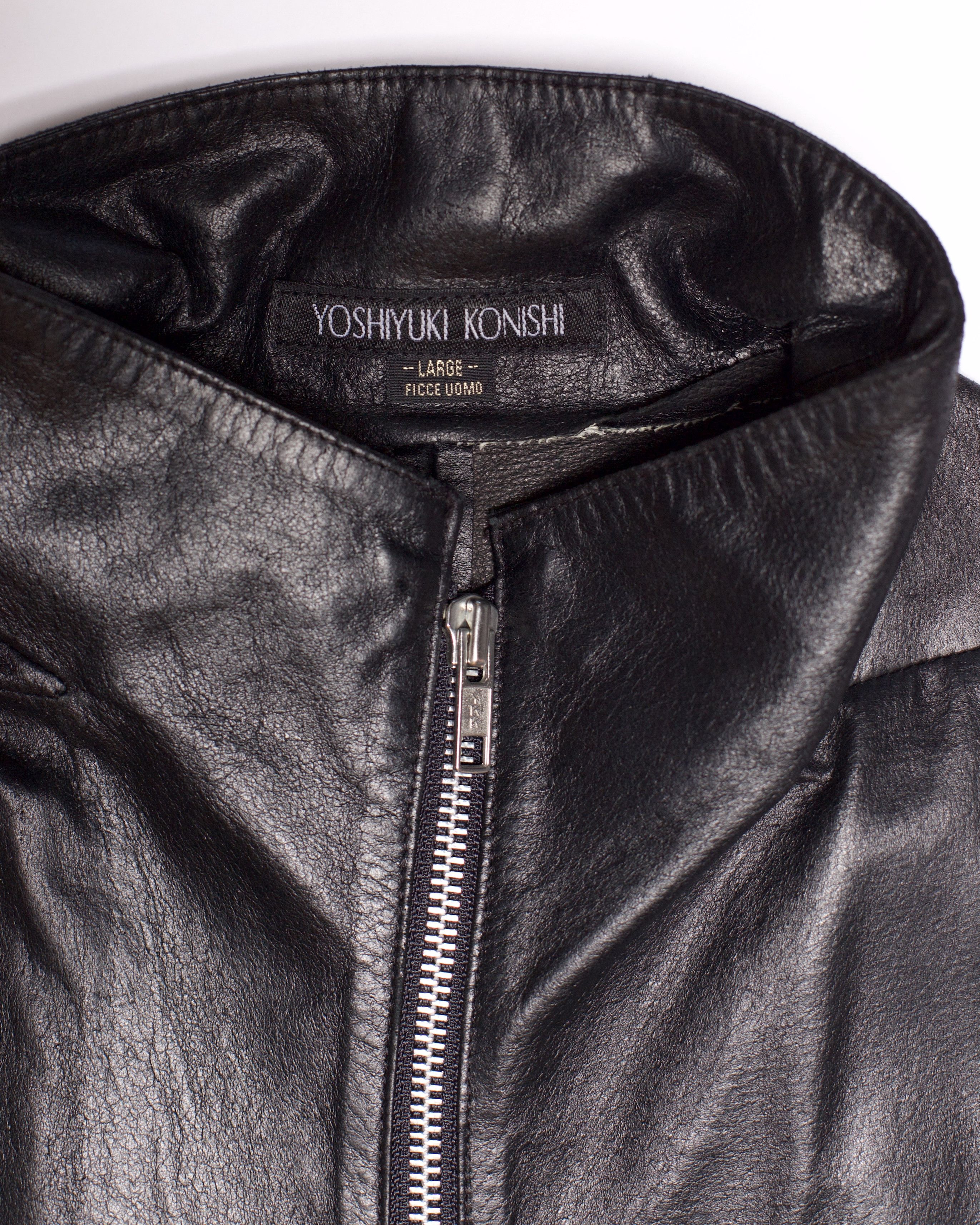 Yoshiyuki Konishi Yoshiyuki Konishi Leather Vest Size US L / EU 52-54 / 3 - 4 Thumbnail
