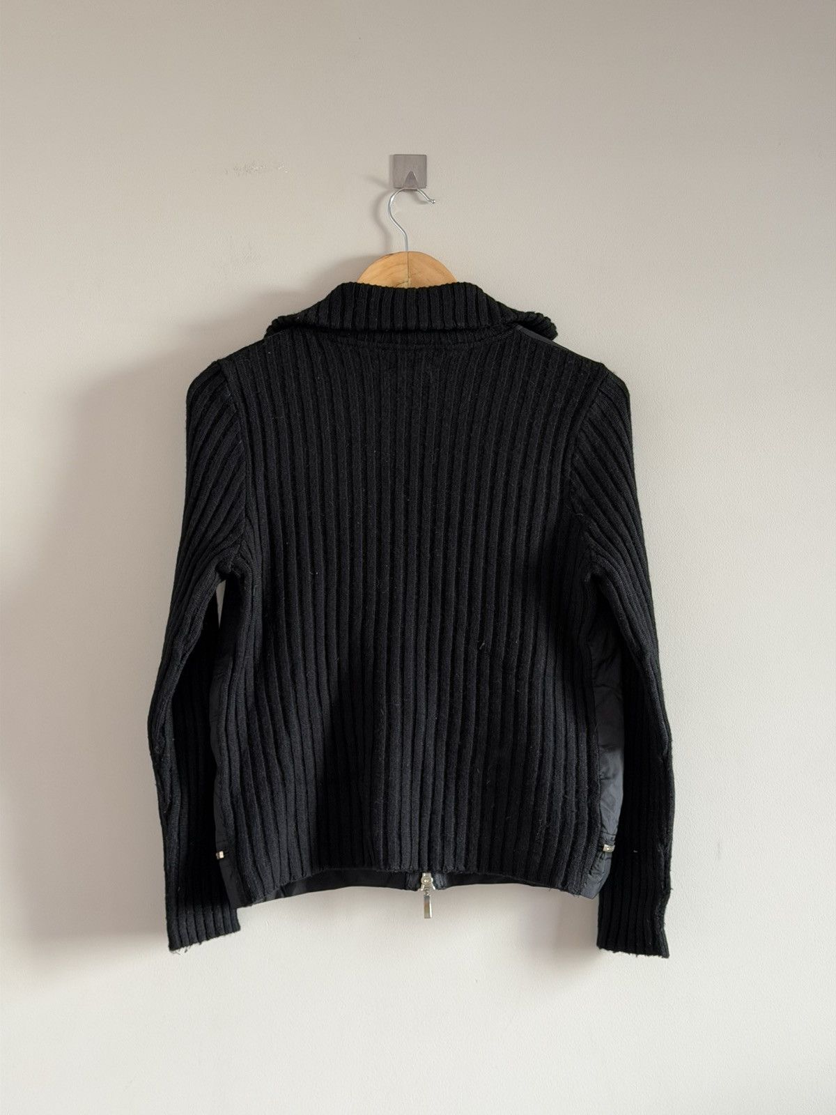 Vintage Vintage Nylon Front Knit Sweater with Zips Size M / US 6-8 / IT 42-44 - 7 Thumbnail