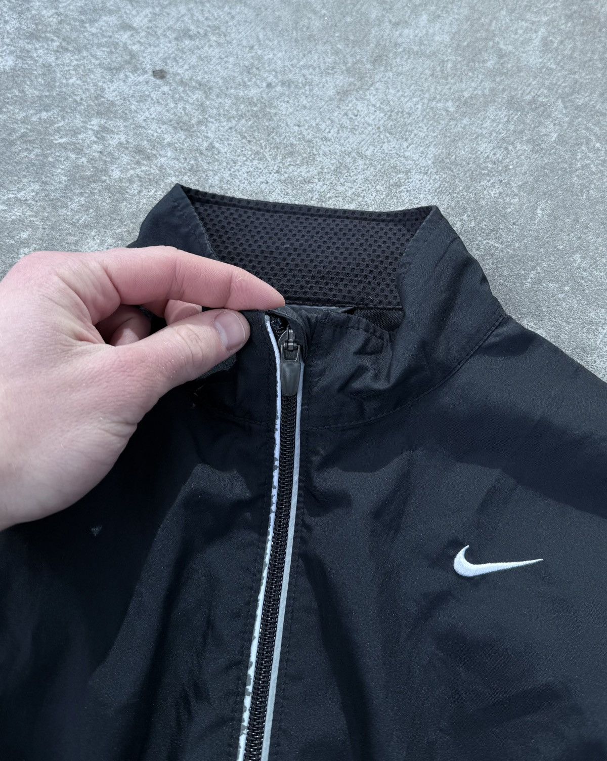 Nike × Vintage Vintage Nike Y2K avantgarde streetwear jacket Size US S / EU 44-46 / 1 - 11 Thumbnail