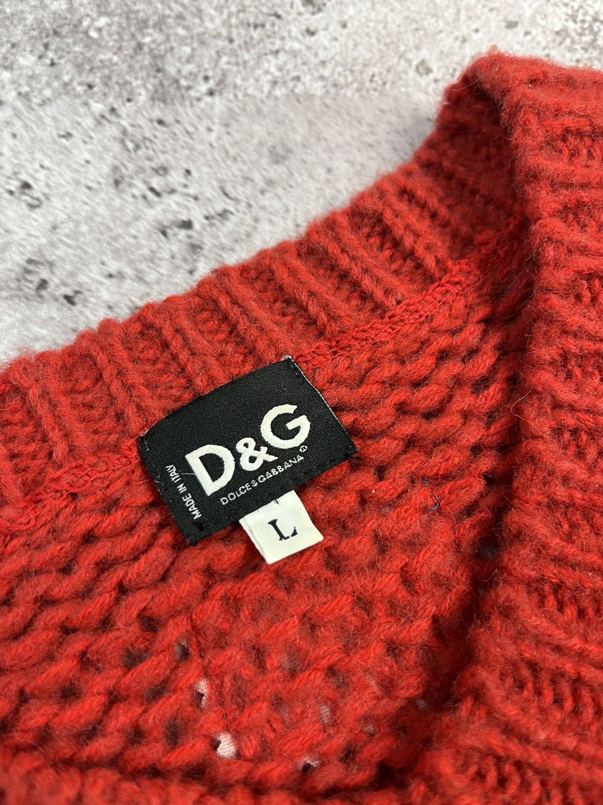 Dolce & Gabbana D&G Wool Sweater Size L / US 10 / IT 46 - 9 Thumbnail