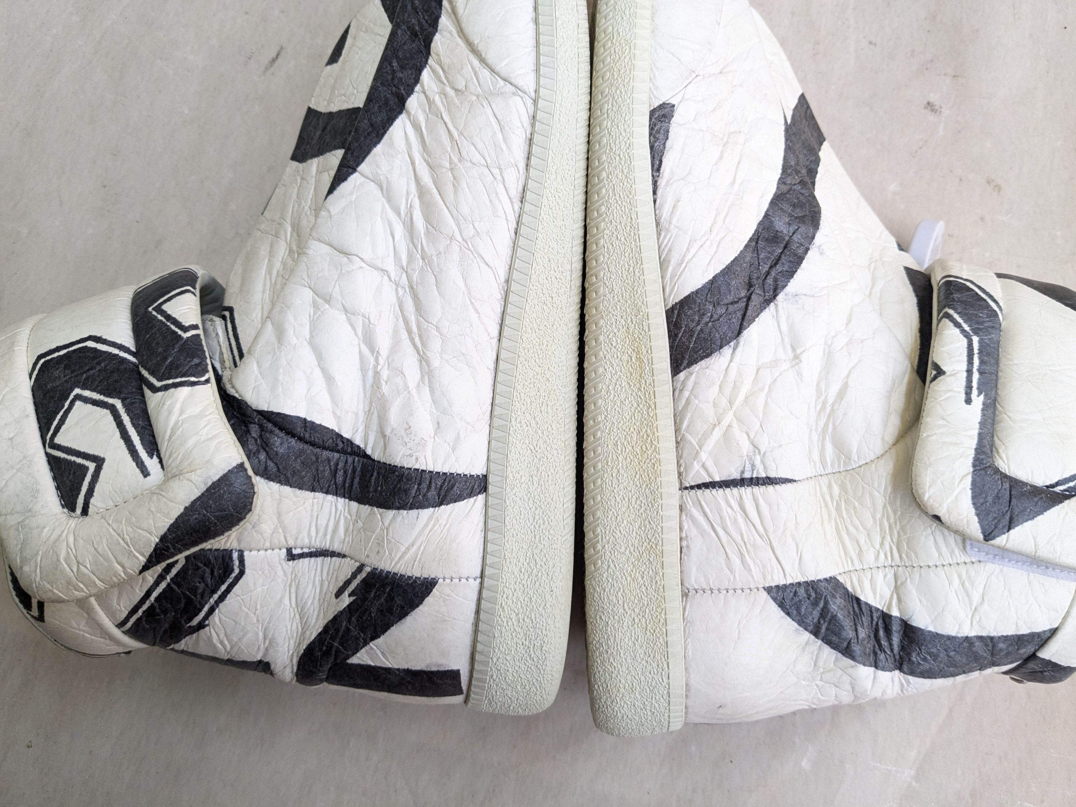 Maison Margiela Maison Margiela Future White 14 47 High Tops Leather Size US 14 / EU 47 - 14 Thumbnail