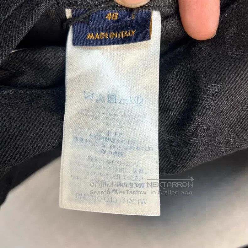 Louis Vuitton Louis Vuitton Monogram solid dark print denim jacket Size US M / EU 48-50 / 2 - 4 Thumbnail