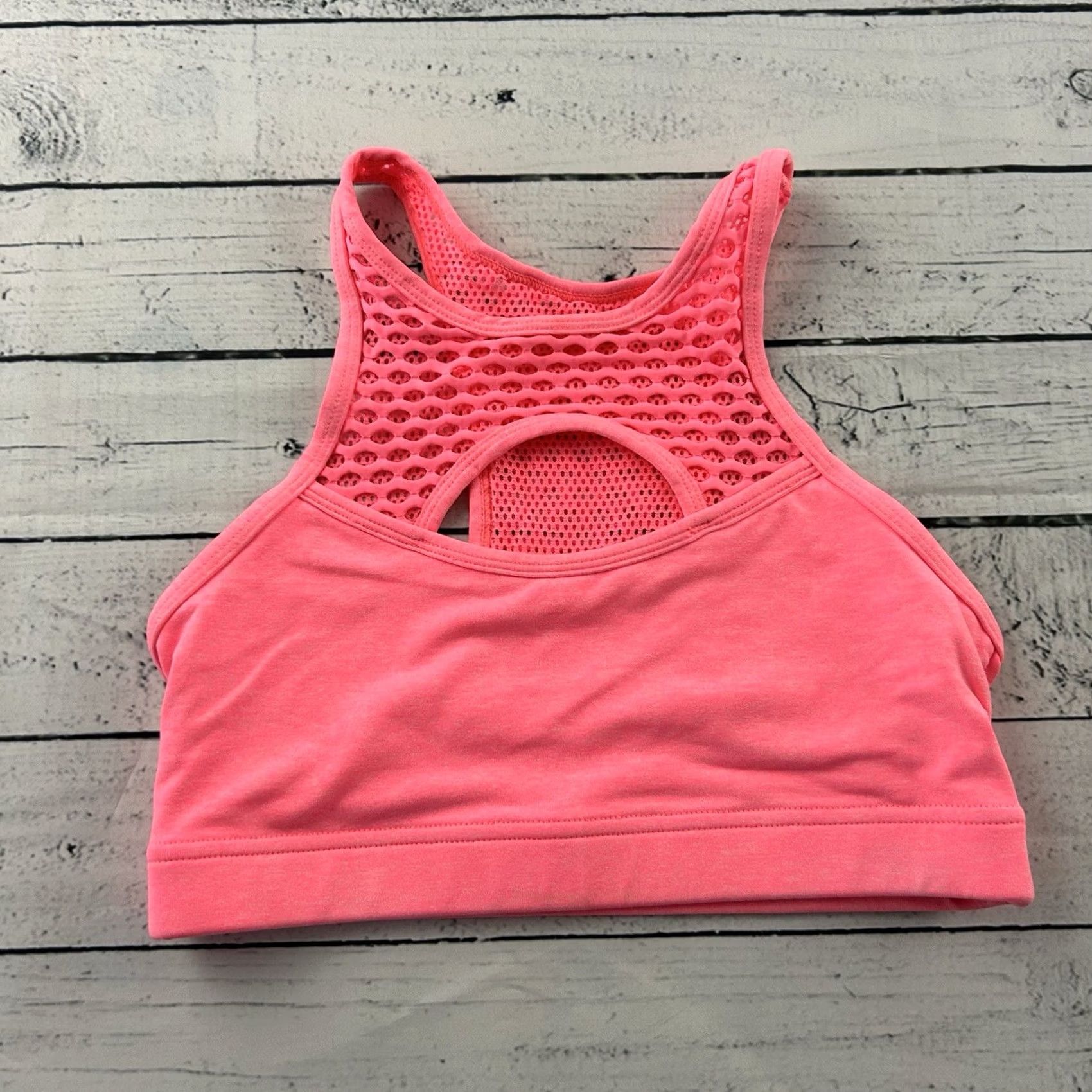 Vintage Lorna Jane Yoga Sports Bra Women's Small Pink Shirt Women S Pink Yoga Sports Bra Lorna Jane Size ONE SIZE - 2 Thumbnail