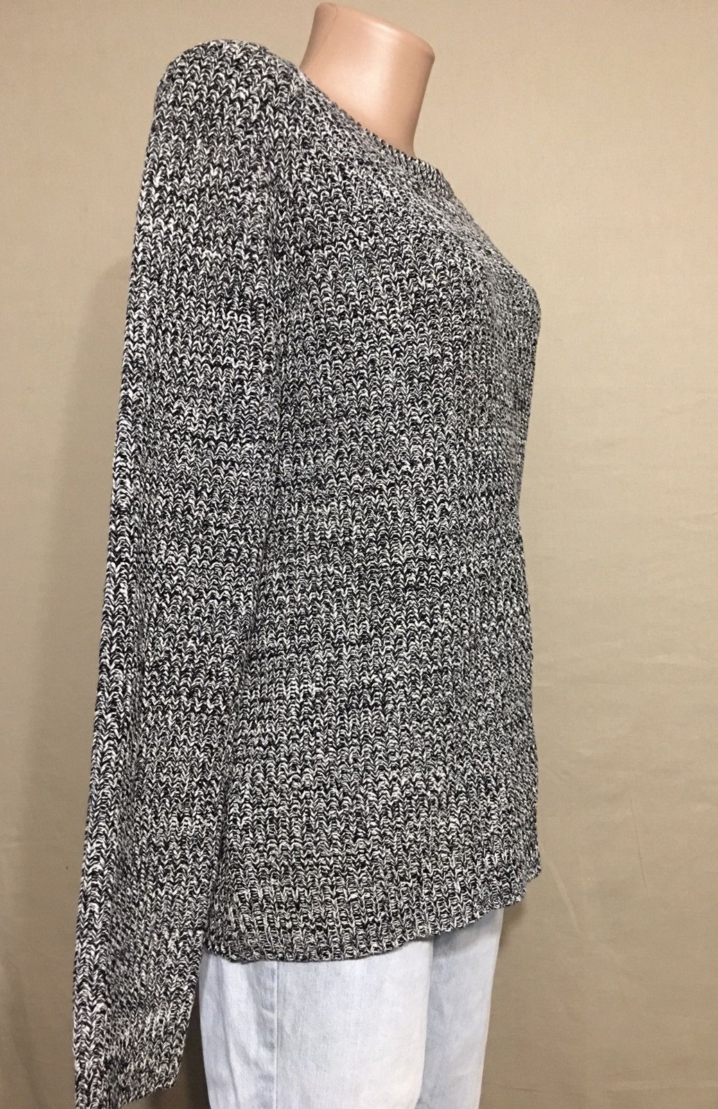 Sandro SANDRO Paris Grey Knit Wool Angora Cashmere Sweater Size L Size L / US 10 / IT 46 - 6 Thumbnail