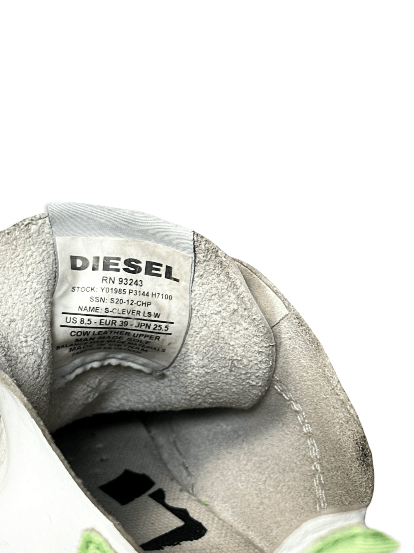 Diesel Diesel vintage genuine leather streetwear luxury shoes Size US 6 / EU 39 - 5 Thumbnail