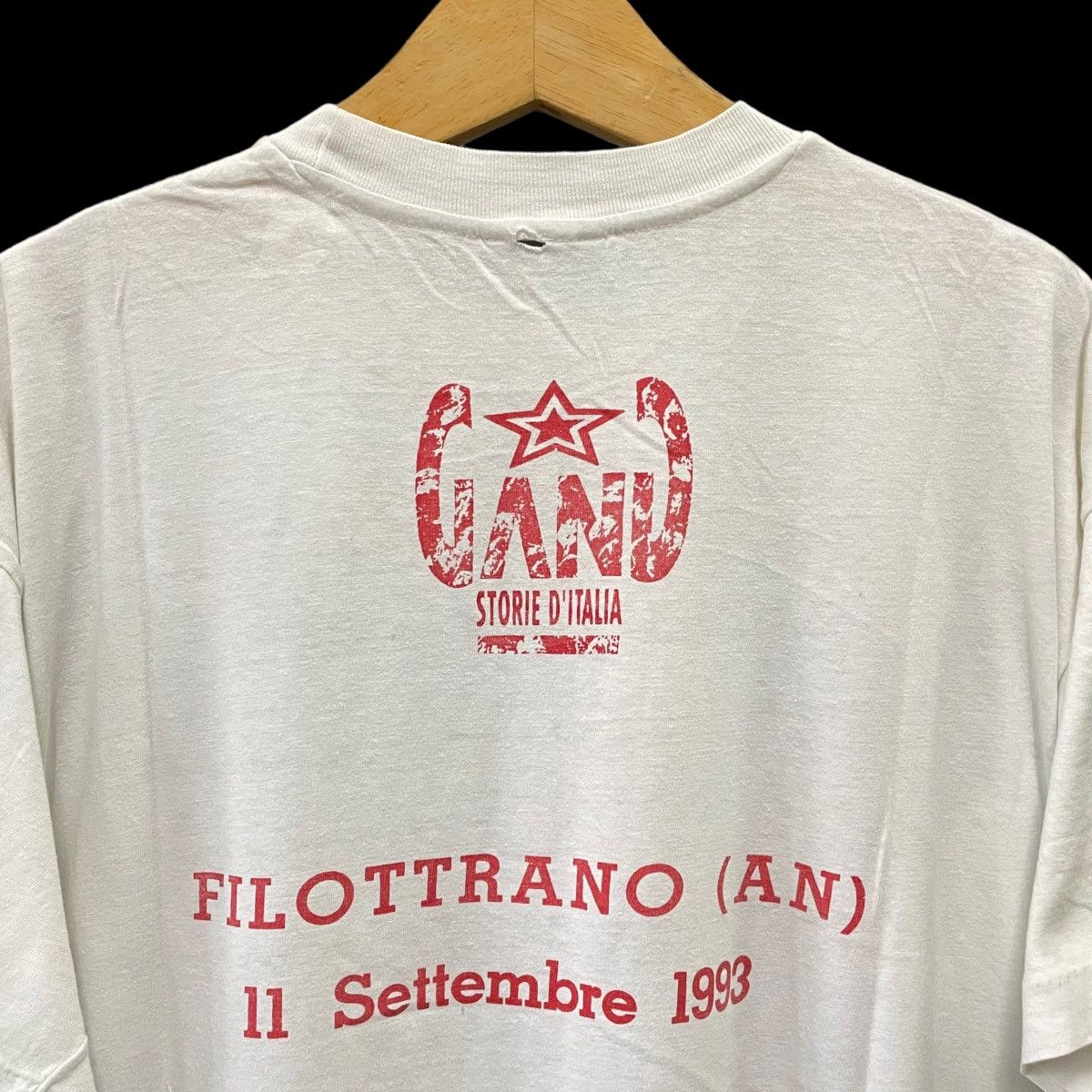 Other Gang Italy Rock Band Storie D’Italia Album Vintage 1993’s Size US L / EU 52-54 / 3 - 7 Thumbnail