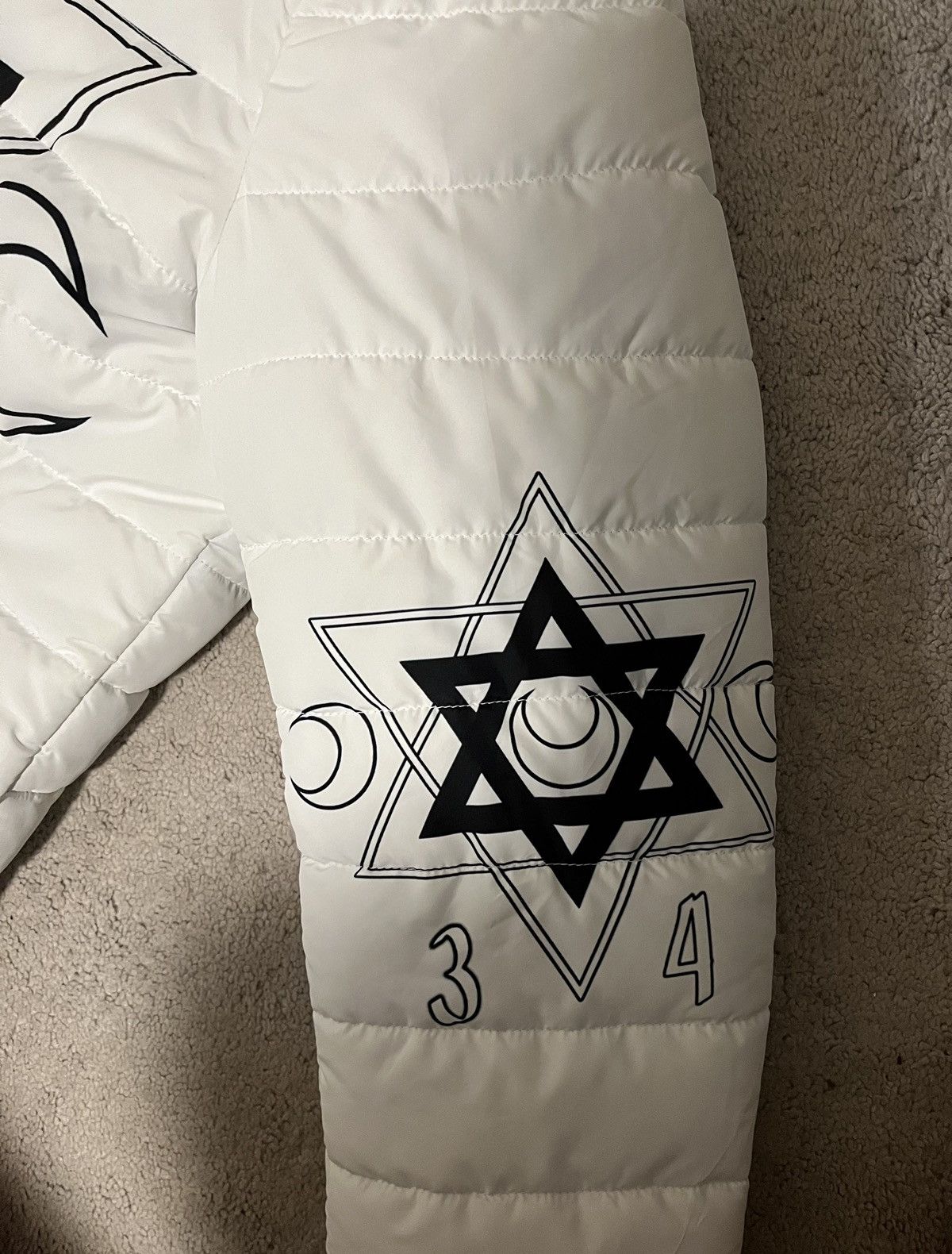 Other Thouxanbanfauni 3400 White puffer jacket Size US XL / EU 56 / 4 - 3 Thumbnail