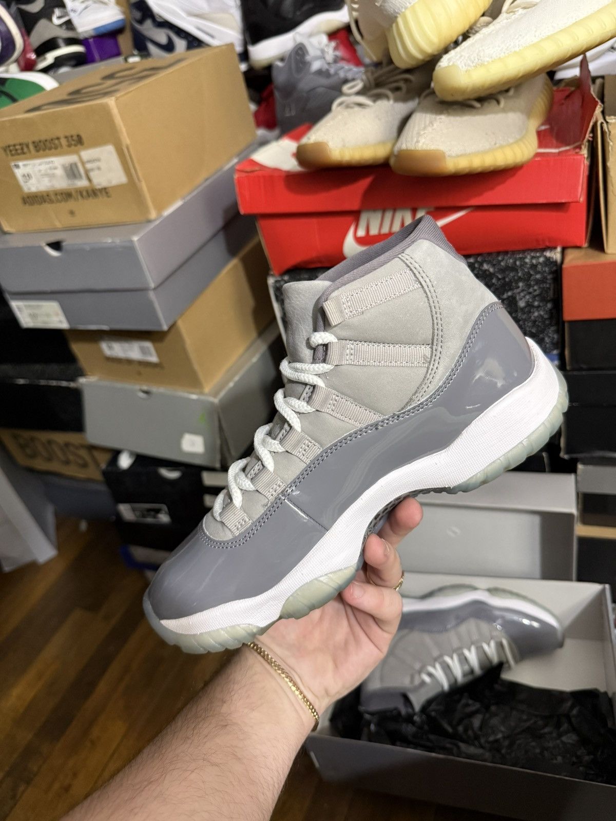 Jordan Brand Jordan retro 11 cool grey size 7.5 Size US 7.5 / EU 40-41 - 3 Thumbnail