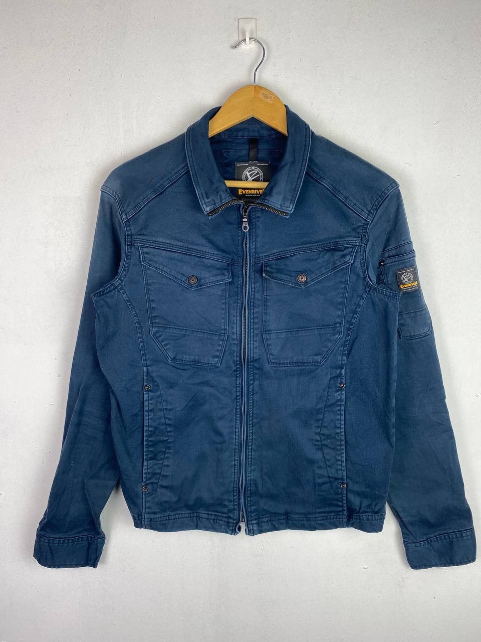 Japanese Brand evenriver worker jacket nice design Size US L / EU 52-54 / 3 - 1 Thumbnail