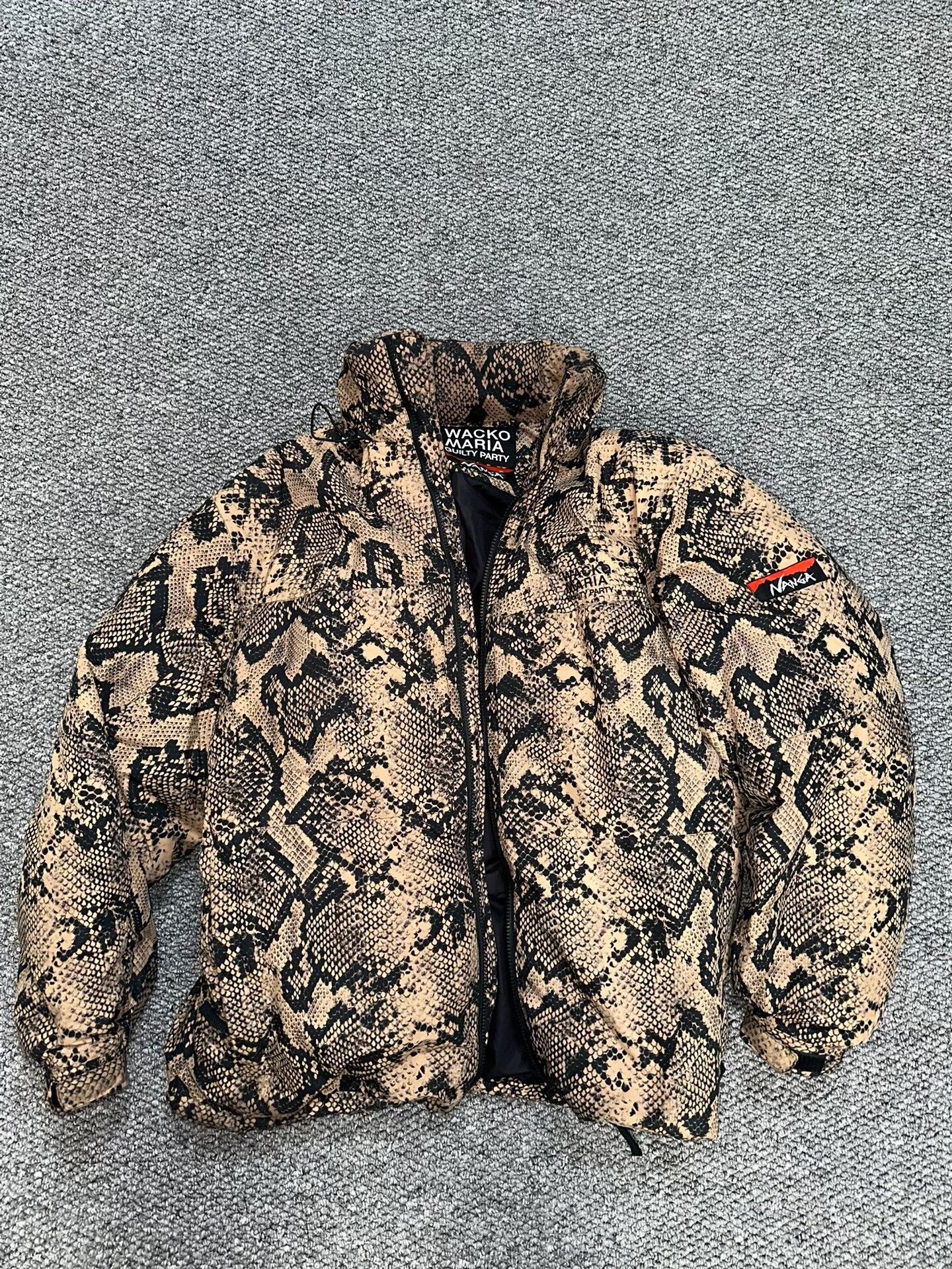 Wacko Maria Wacko Maria x Nanga Snake Print Down Jacket Size US XL / EU 56 / 4 - 1 Thumbnail
