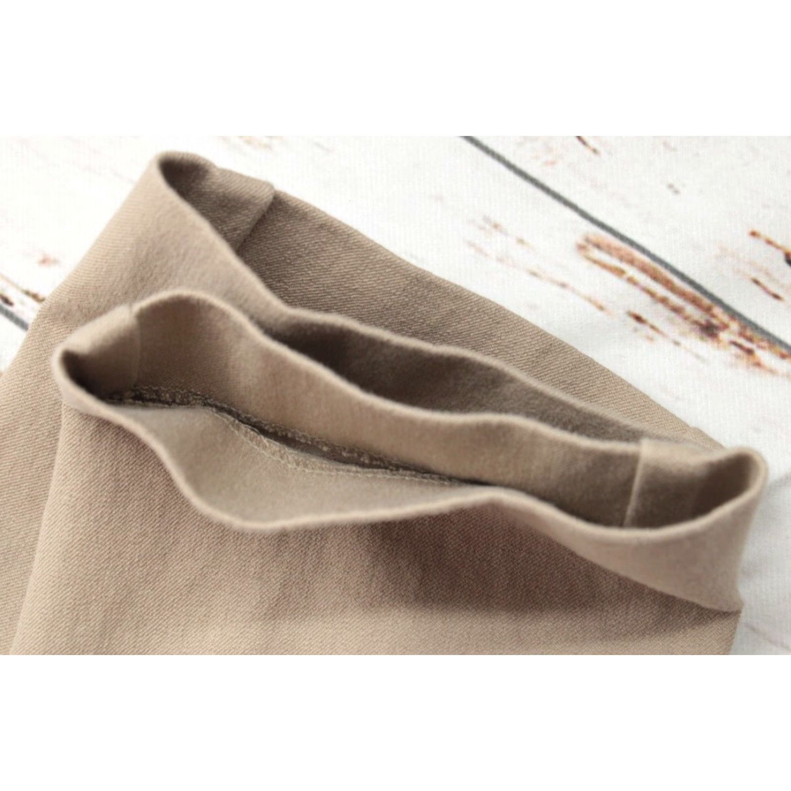 Elie Tahari Elie Tahari Skinny Pants Womens Small Tan Zippered Stretch Flat Front No Pocktet Size 28" / US 6 / IT 42 - 3 Thumbnail