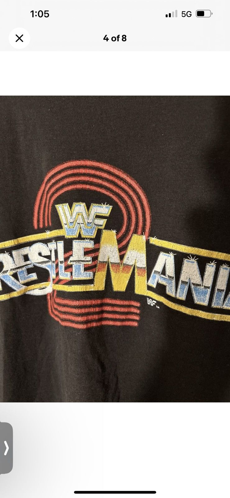Other Vintage WWF WrestleMania 2 Tee Size US S / EU 44-46 / 1 - 3 Thumbnail