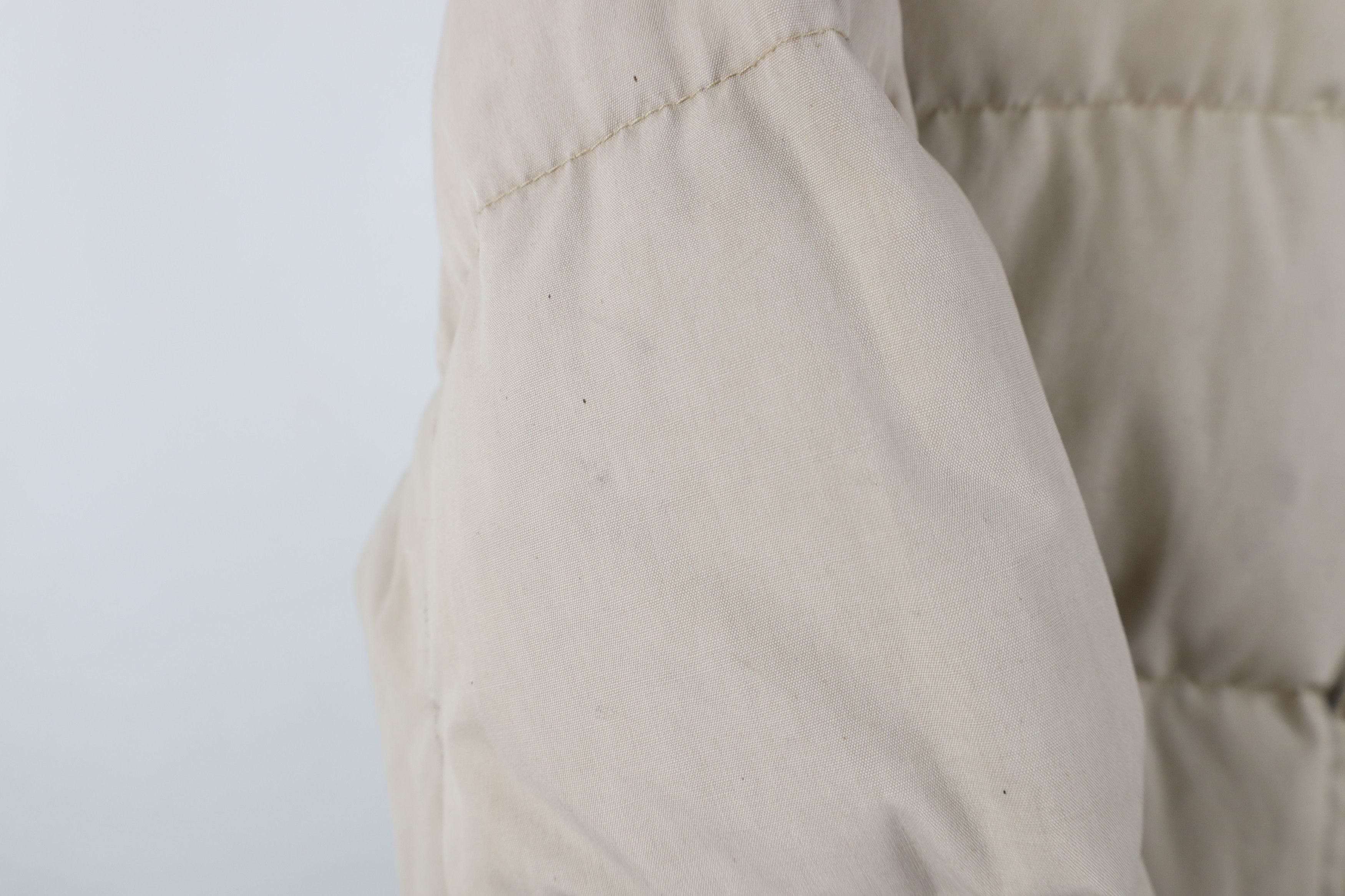 Vintage Vintage 70s Streetwear Duck Down Puffer Jacket Beige USA Size US M / EU 48-50 / 2 - 7 Thumbnail