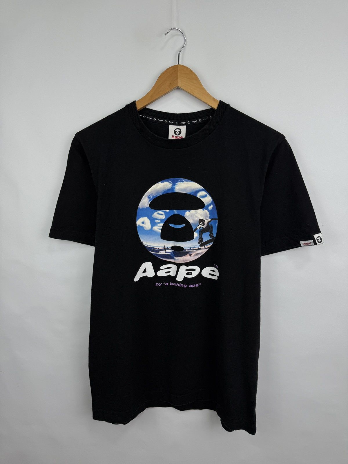 Aape 🇯🇵 Aape A Bathing Ape Skateboard T-Shirt Rare Retro Bape Size US S / EU 44-46 / 1 - 3 Thumbnail