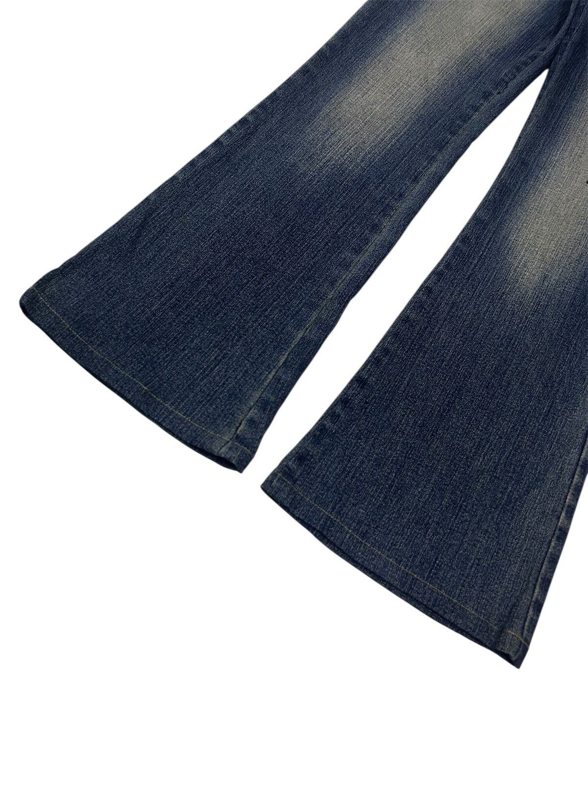 Japanese Brand × Vintage Vintage Japanese DIXIE JEANS Dragon Flare Denim Size US 30 / EU 46 - 6 Thumbnail