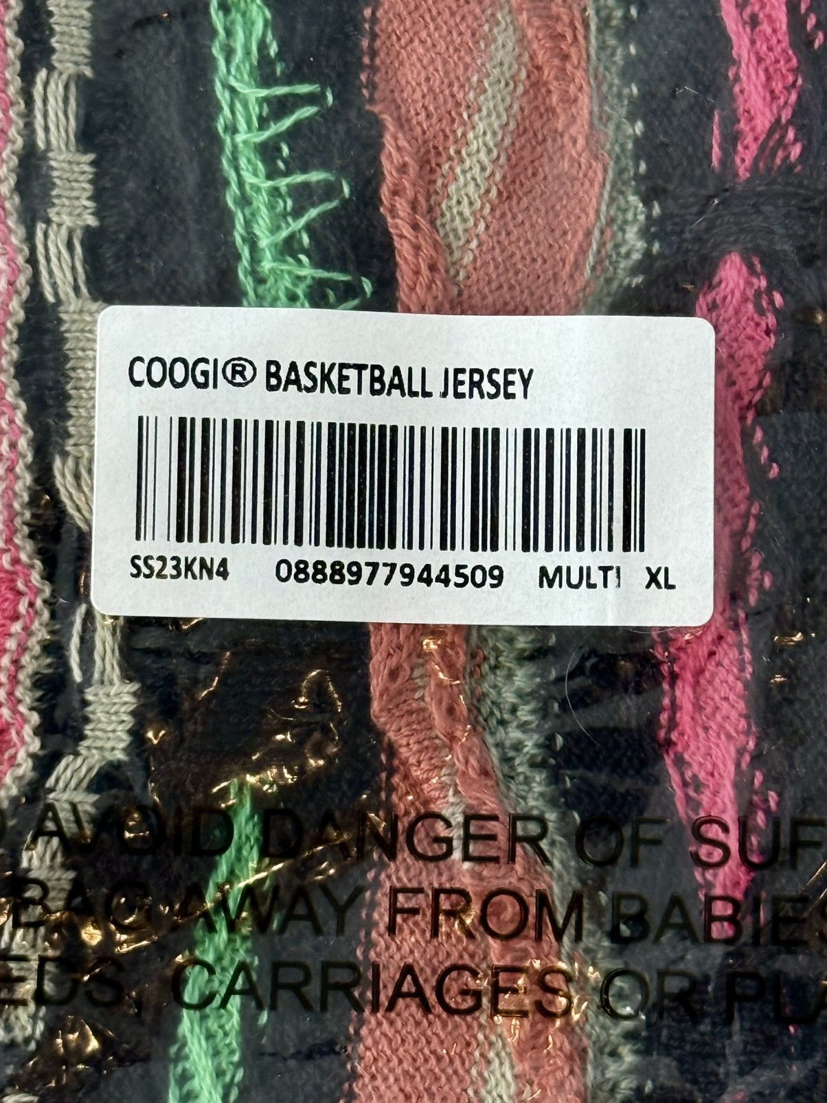 Coogi × Supreme BRAND NEW EXTRA LARGE! VERY RARE Basketball Jersey in XL Size US XL / EU 56 / 4 - 3 Thumbnail