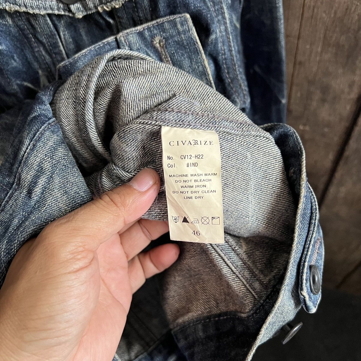 CIVARIZE × If Six Was Nine × Japanese Brand civarize denim jacket Size US S / EU 44-46 / 1 - 5 Thumbnail