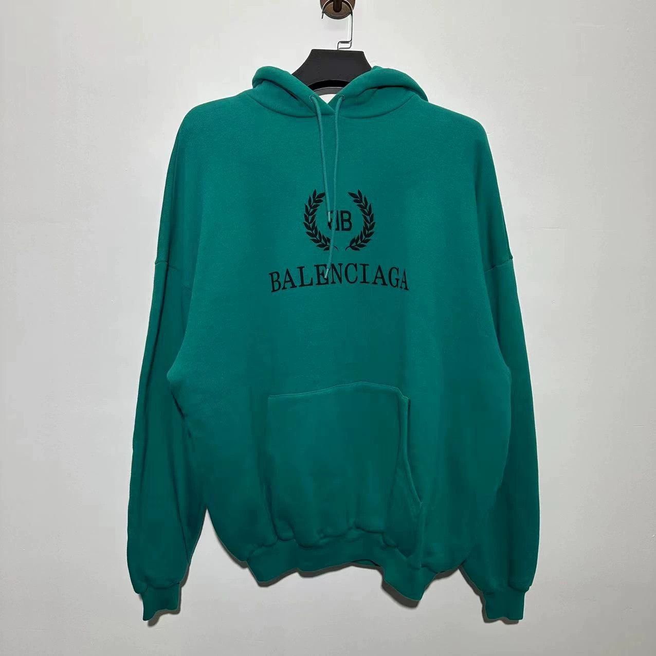 Balenciaga Balenciaga Balenciaga Lake Green Wheat Harvest Hoodie Size US S / EU 44-46 / 1 - 1 Thumbnail