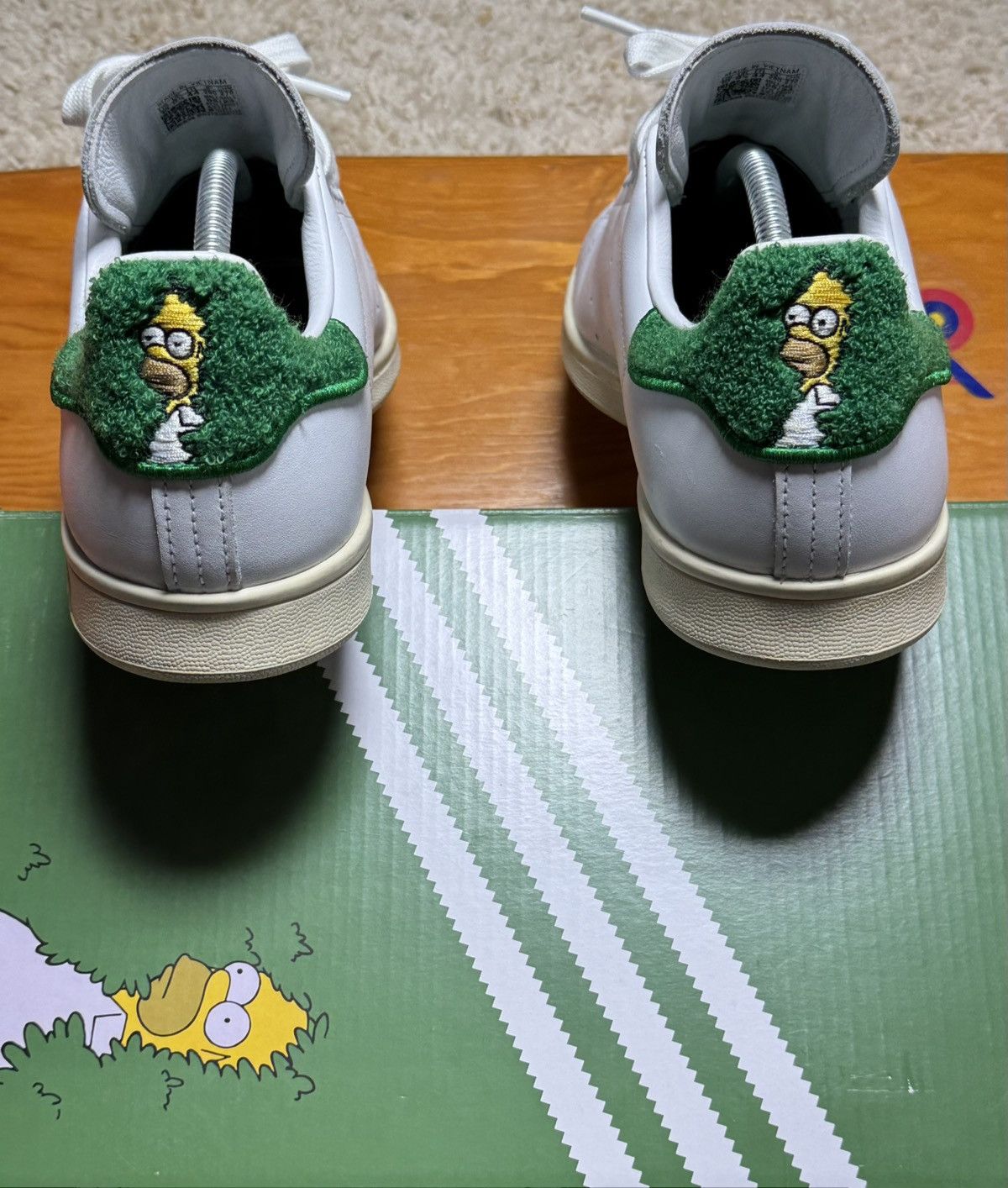 Adidas The Simpsons x Adidas Stan Smith “Homer Simpson” Size US 10 / EU 43 - 1 Thumbnail