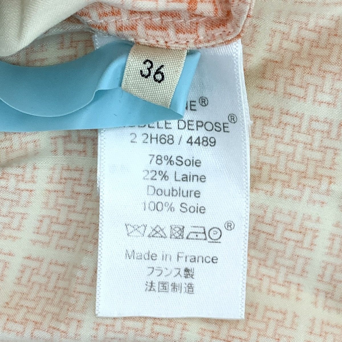 Celine Celine Orange Silk Pleated Casual Skirt K26WX Size 25" / US 0 / IT 36 - 6 Thumbnail