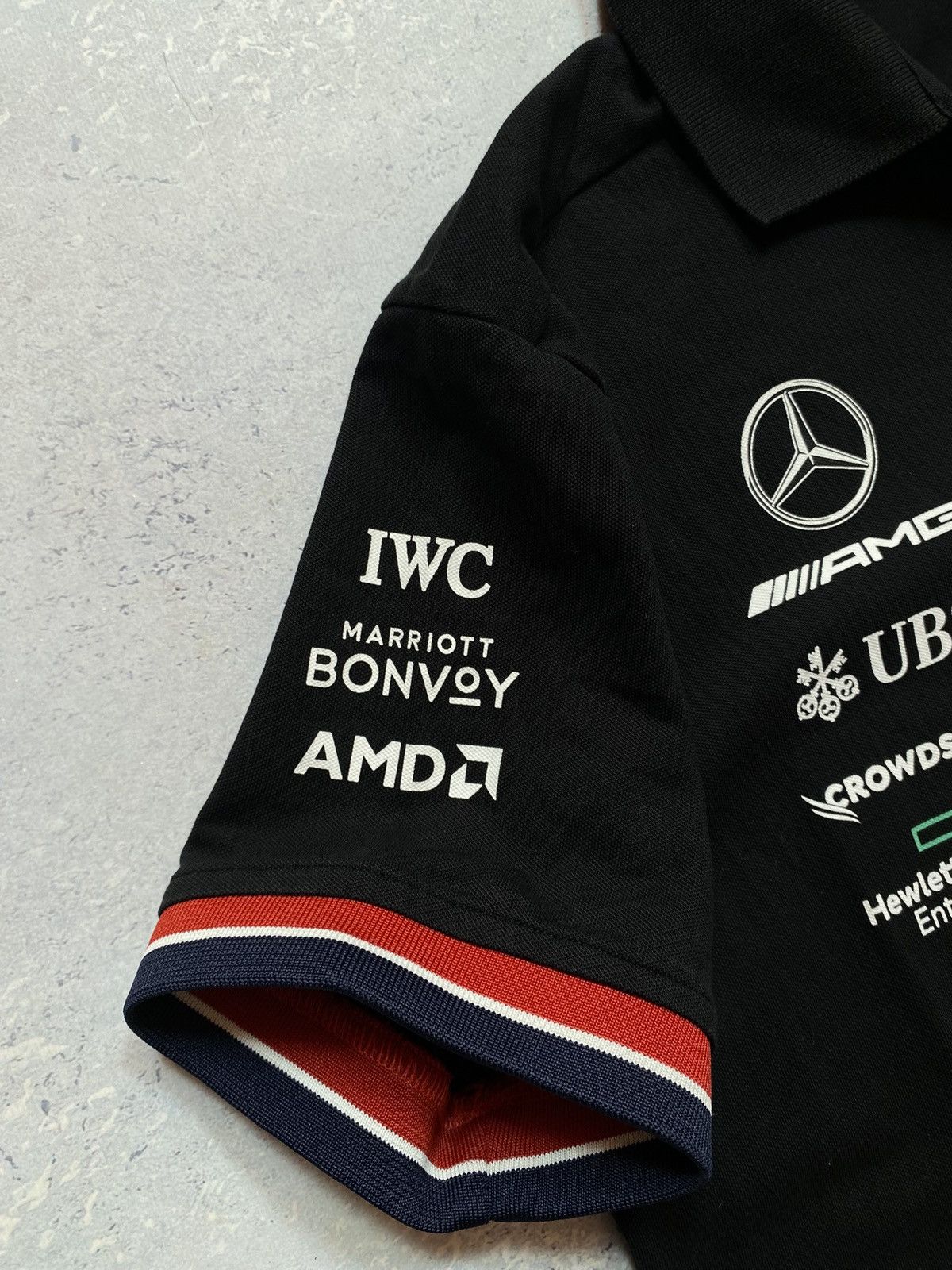 Formula 1 Mercedes-AMG Petronas F1 Team Polo Size Medium Size US M / EU 48-50 / 2 - 4 Thumbnail