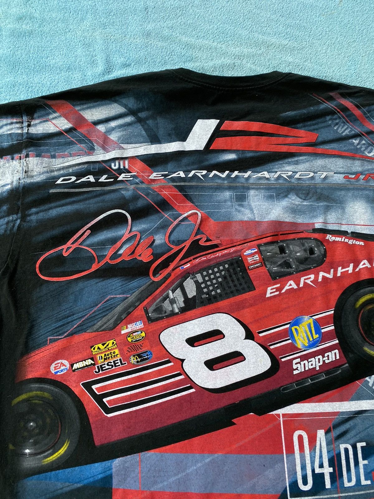 Vintage Nascar dale earnhardt junior vintage t shirt all over print Size US XL / EU 56 / 4 - 3 Thumbnail