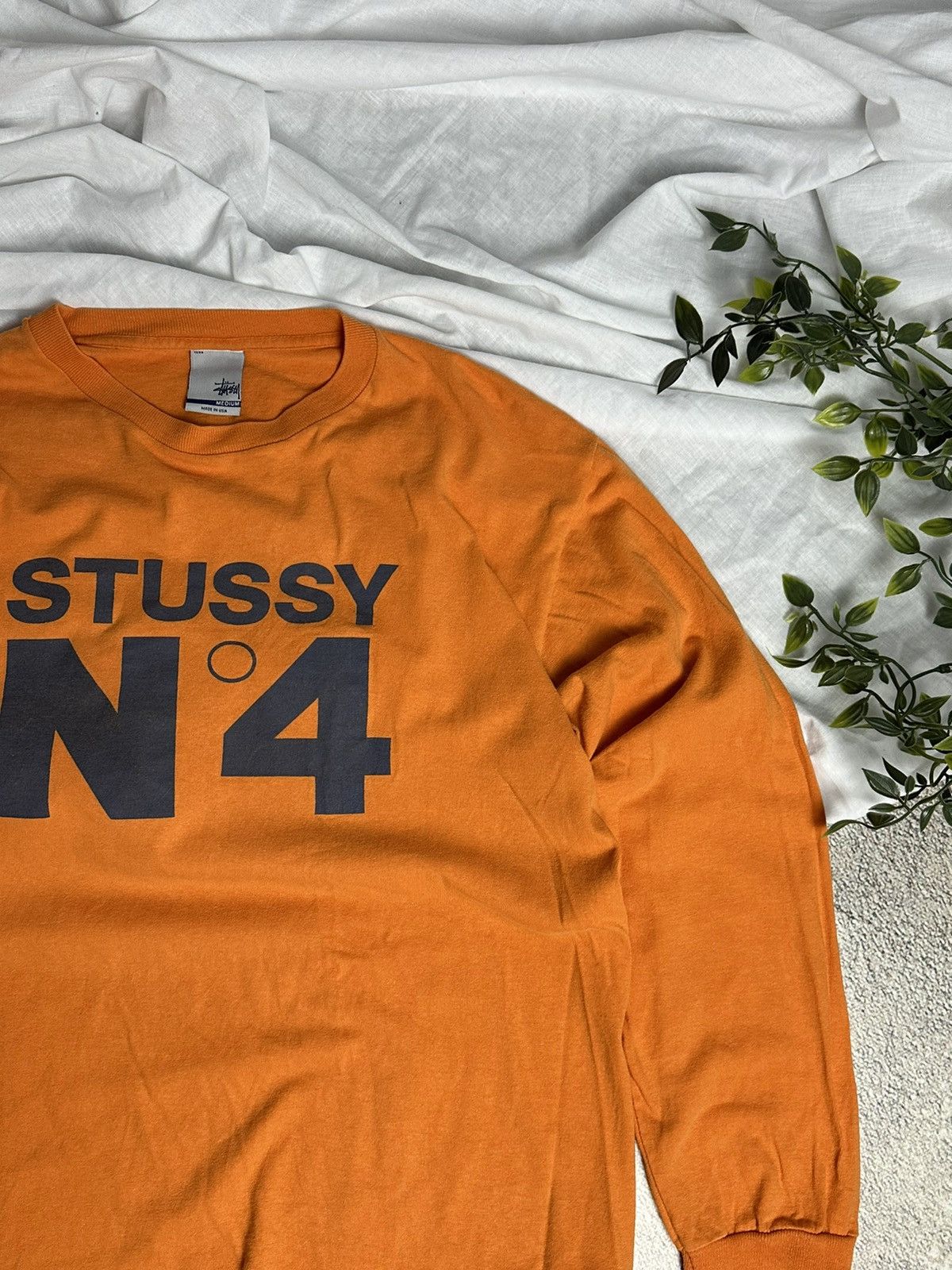 Other t-shirt Stussy N4 long sleeve orange 🍊 Size US M / EU 48-50 / 2 - 3 Thumbnail