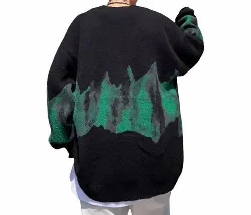 Japanese Brand New Release Moon Mountain Cardigan Knitwear Sweatshirt Size US XL / EU 56 / 4 - 4 Thumbnail