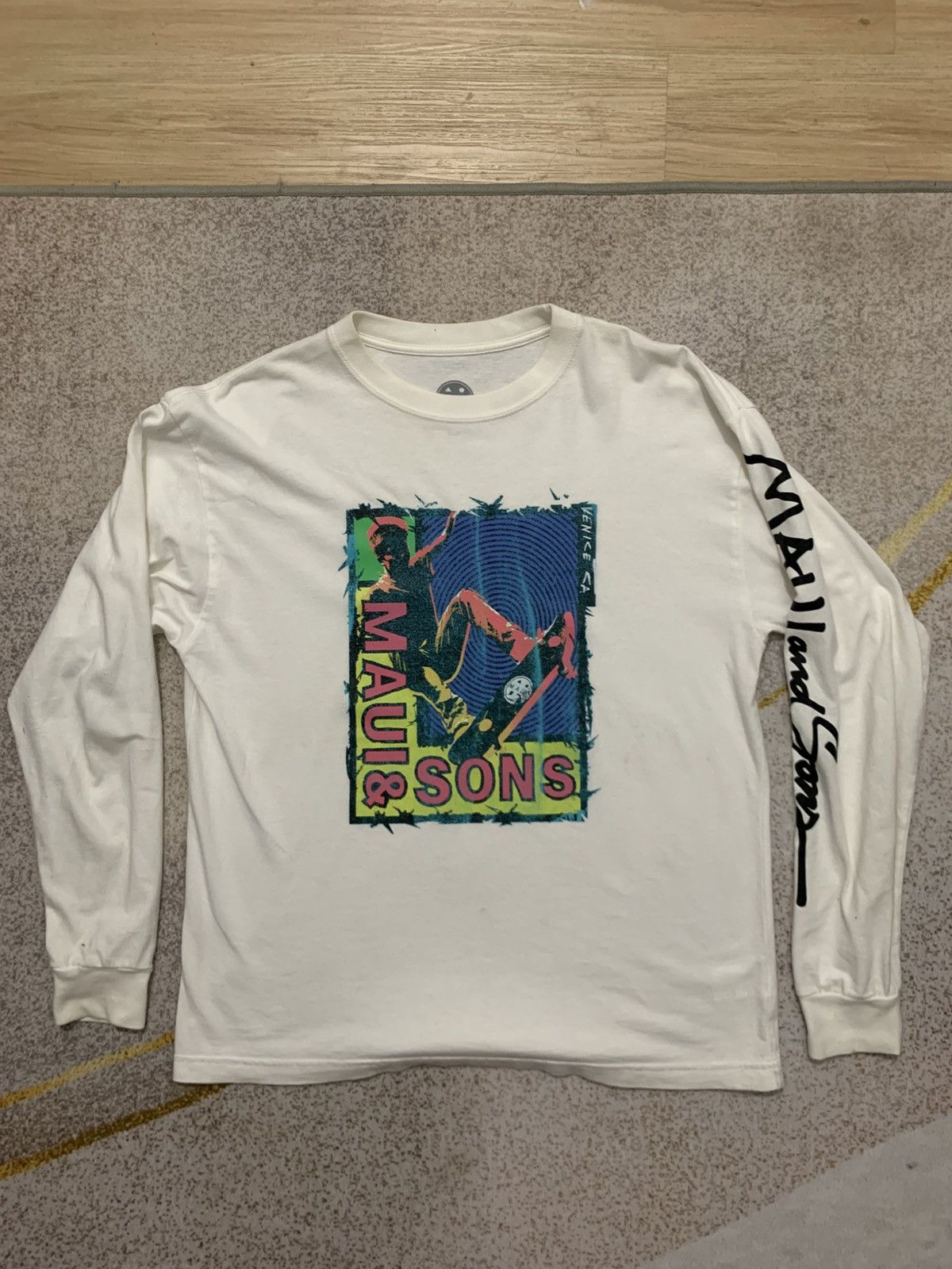 Maui and Sons Y2K Maui And Sons Long Sleeve Skate Surf Size US L / EU 52-54 / 3 - 1 Thumbnail