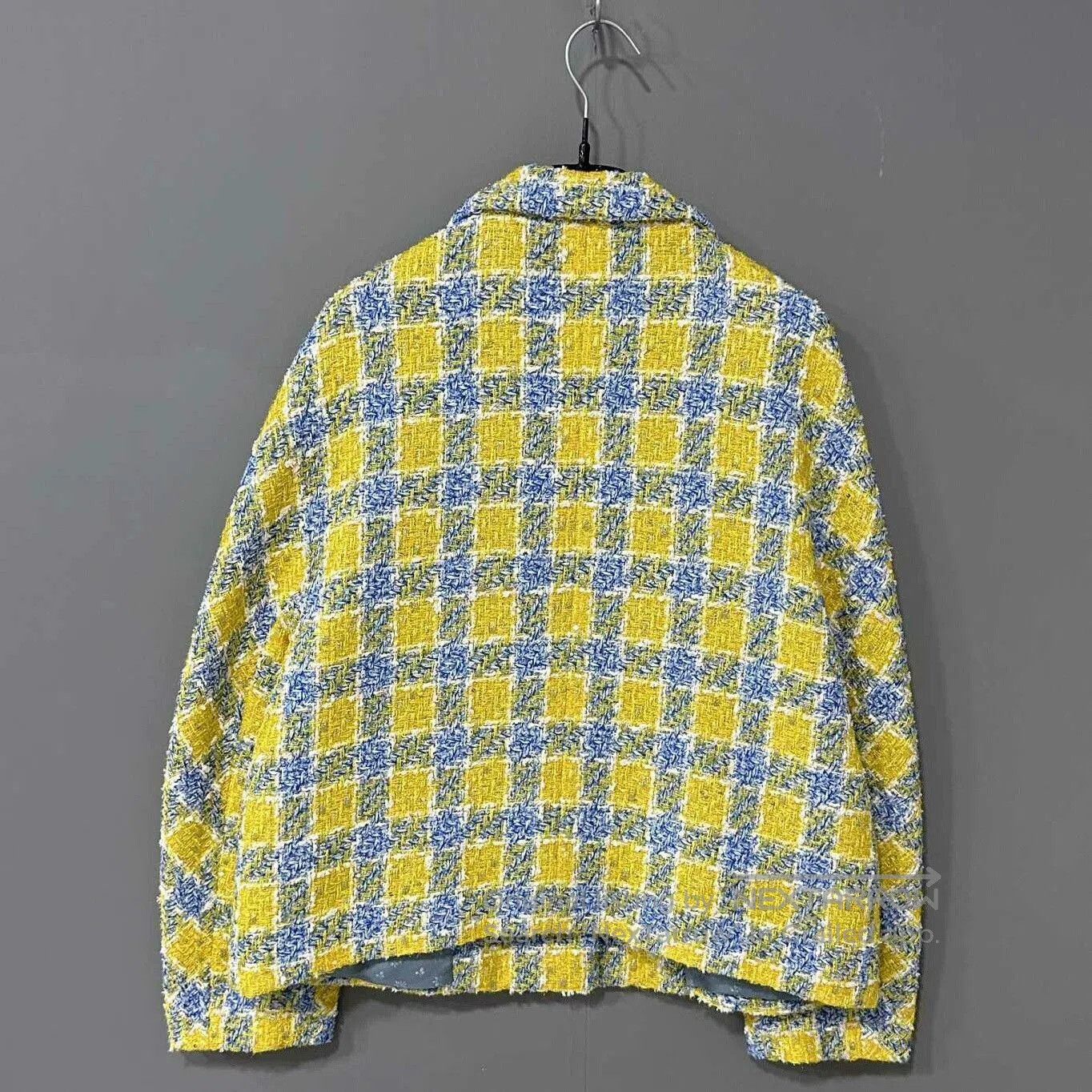Gucci Gucci 23SS Plaid Tweed Gold Button Coat. Size S / US 4 / IT 40 - 3 Thumbnail