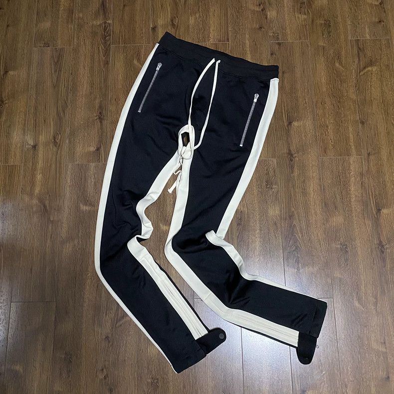 Fear of God Season 5 limited black and white buckle trouse