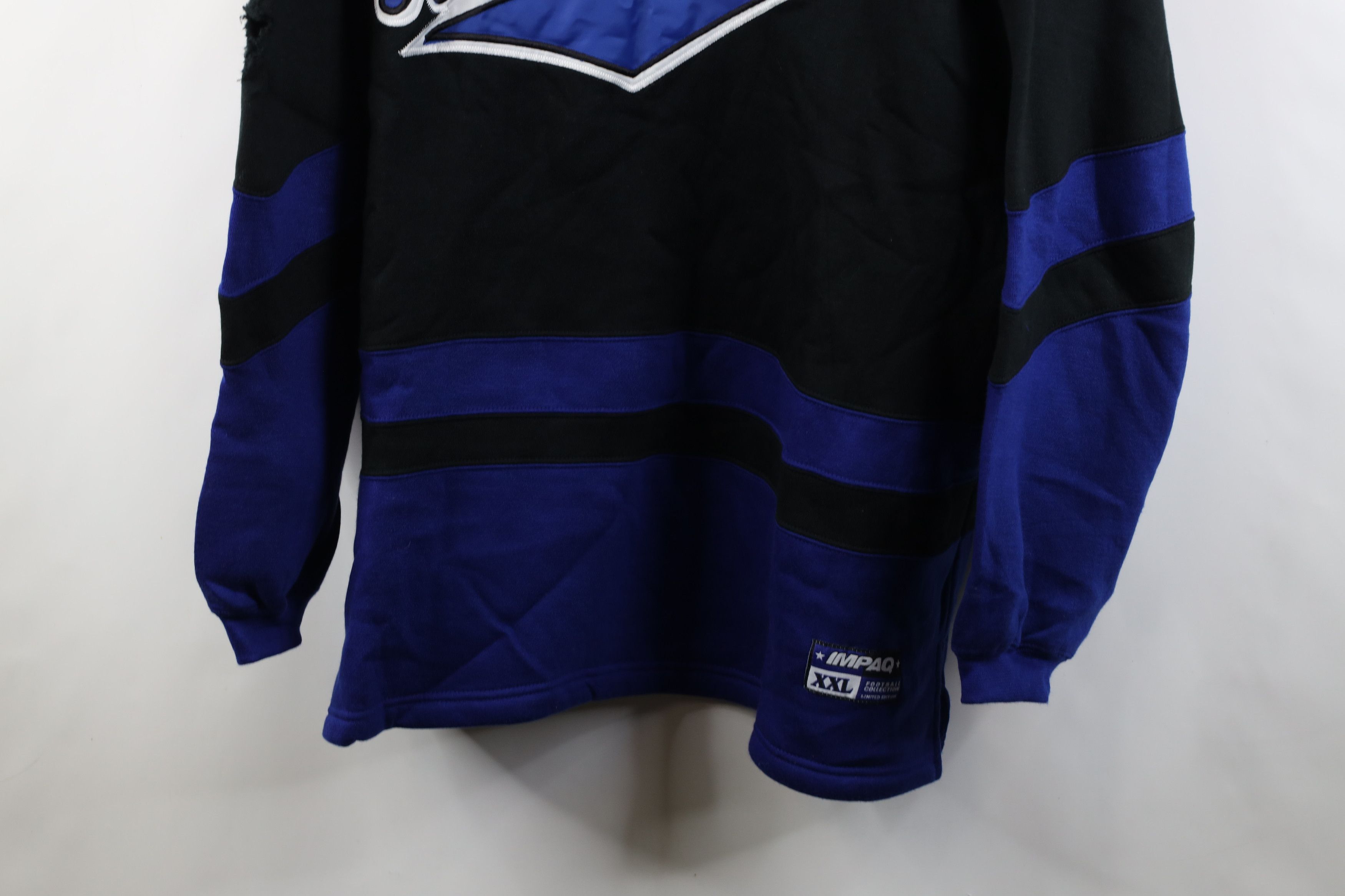 Vintage Deadstock Vintage 90s Streetwear Football Jersey Sweatshirt Size US XL / EU 56 / 4 - 3 Thumbnail