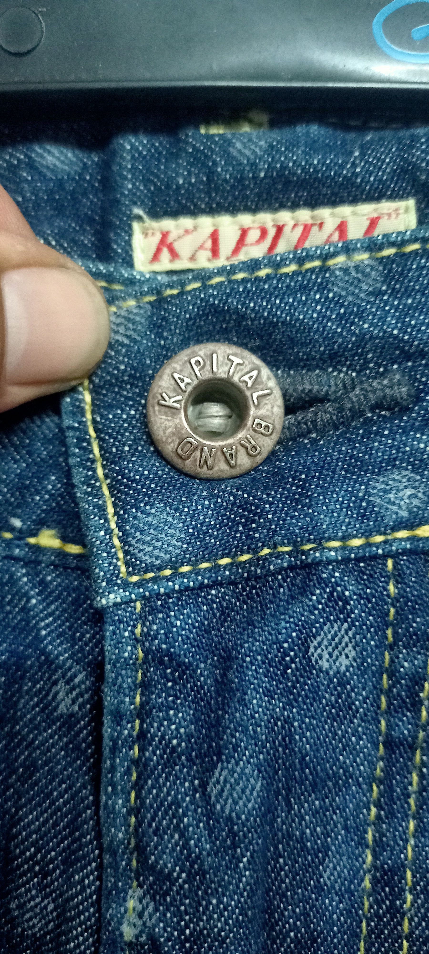 Kapital Kapital Denim Polcadot Size 29" - 9 Thumbnail