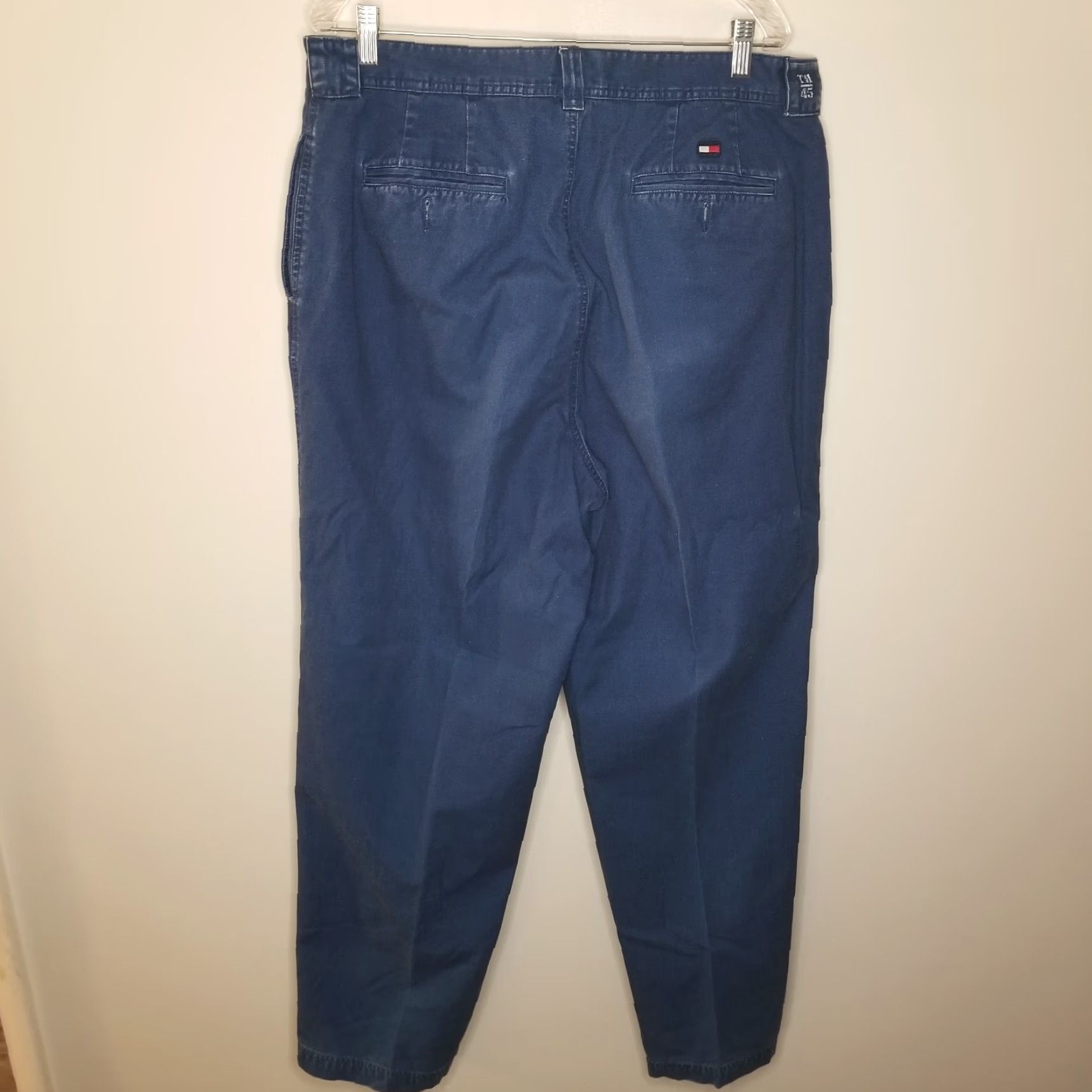 Tommy Hilfiger Tommy Hilfiger Pants Mens Blue Straight Chino 36x32 Size US 36 / EU 52 - 4 Thumbnail