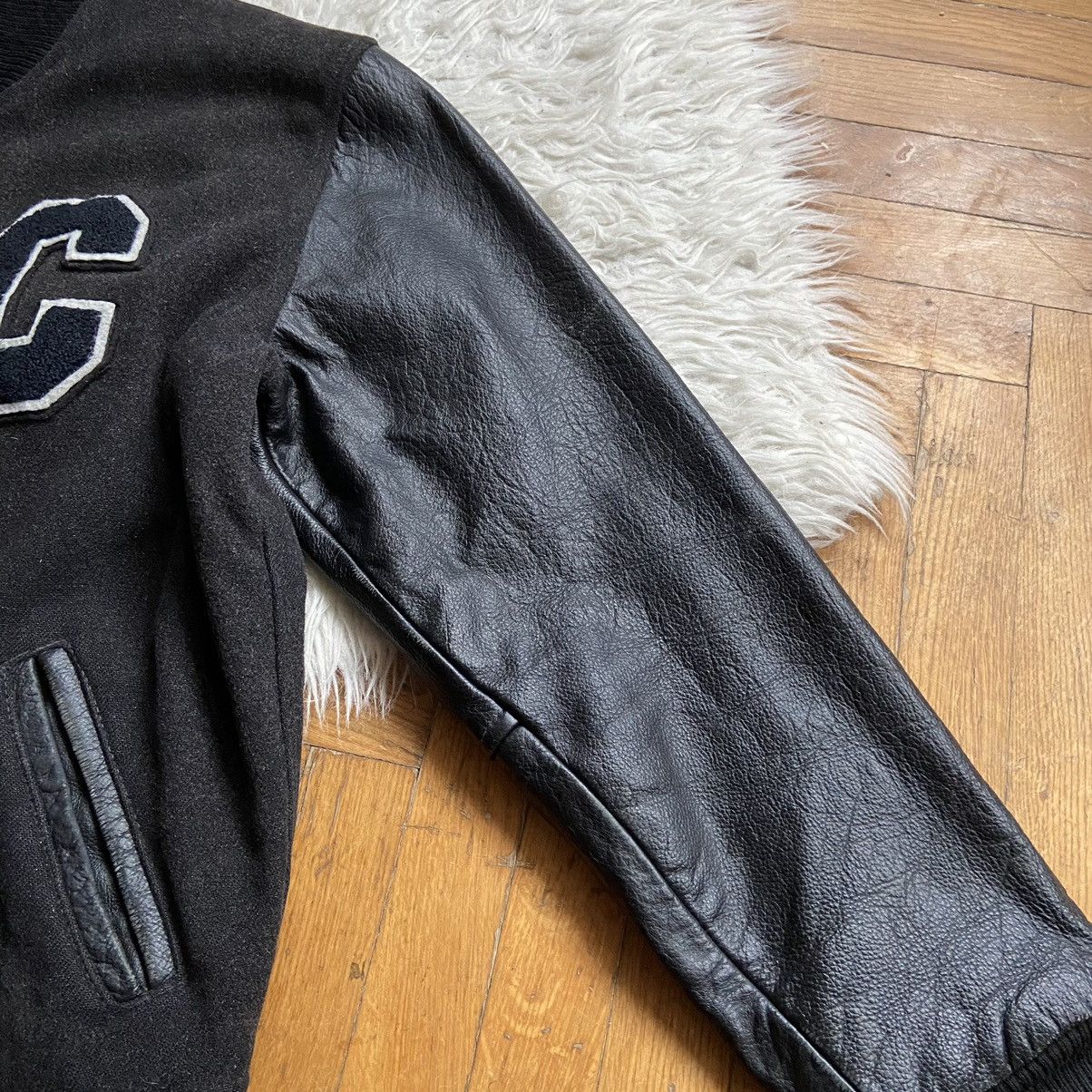 Carhartt × Carhartt Wip × Vintage 📌 Vintage Rare Carhartt Bandit Leather Varsity Jacket Size US S / EU 44-46 / 1 - 14 Thumbnail