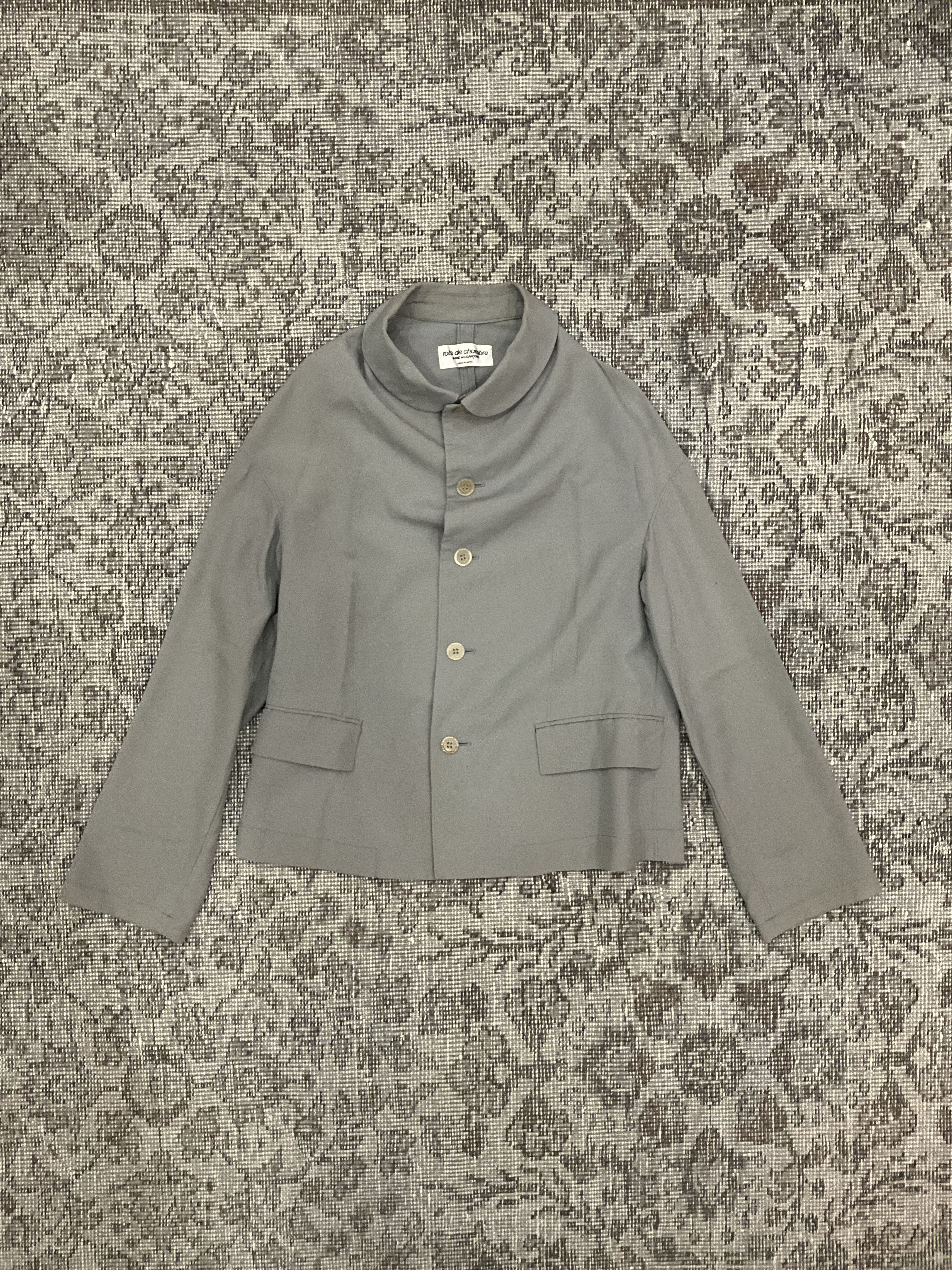 Comme des Garcons Comme des Garçons Robe de Chambre Wool Jacket Grey AD1996 Size US S / EU 44-46 / 1 - 1 Thumbnail