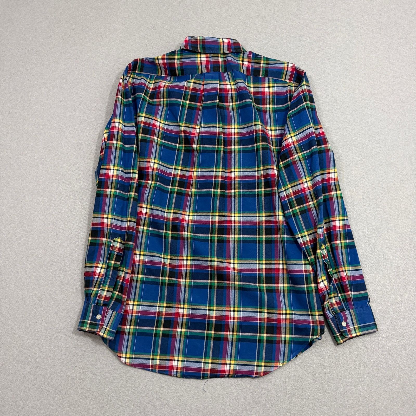 Polo Ralph Lauren Vintage Polo Ralph Lauren Classic Fit Shirt Men's Large Blue Size US L / EU 52-54 / 3 - 5 Thumbnail