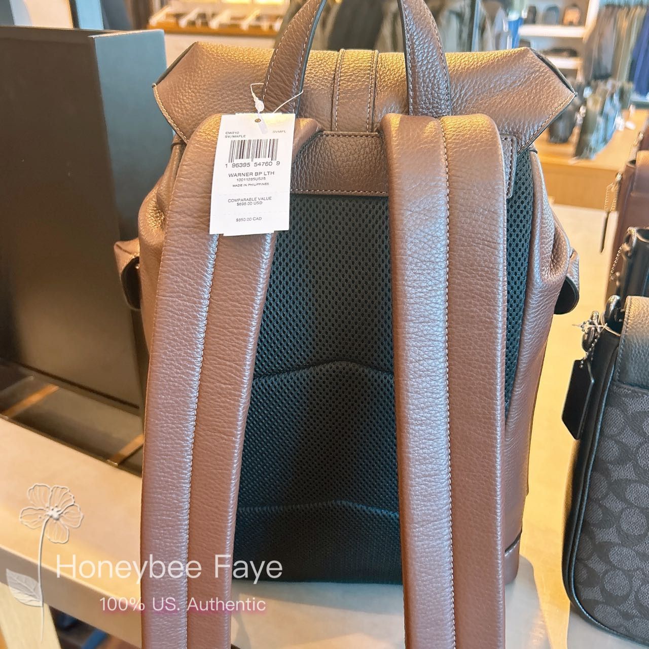 Coach Warner Backpack CW210 Size ONE SIZE - 5 Thumbnail