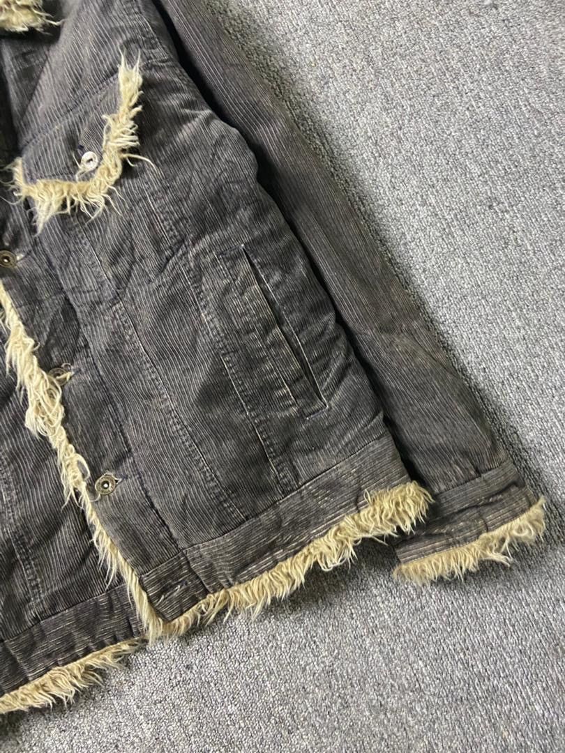 Japanese Brand Japanese Brand Faux Fur Denim Jacket (198) Size US L / EU 52-54 / 3 - 7 Thumbnail
