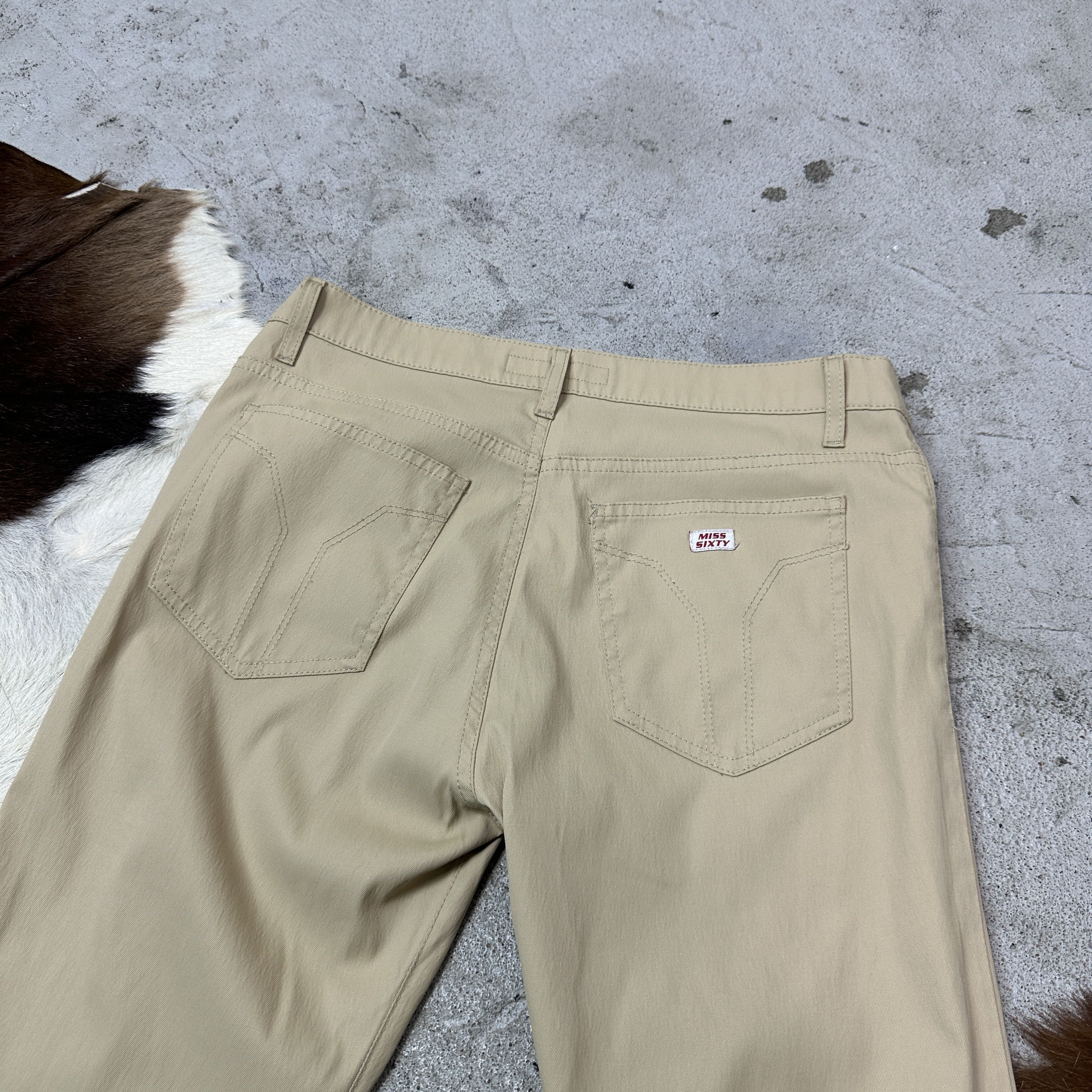 Miss Sixty Vintage Streetwear Flared Miss Sixty Pants Y2K Size 32" / US 10 / IT 46 - 4 Thumbnail