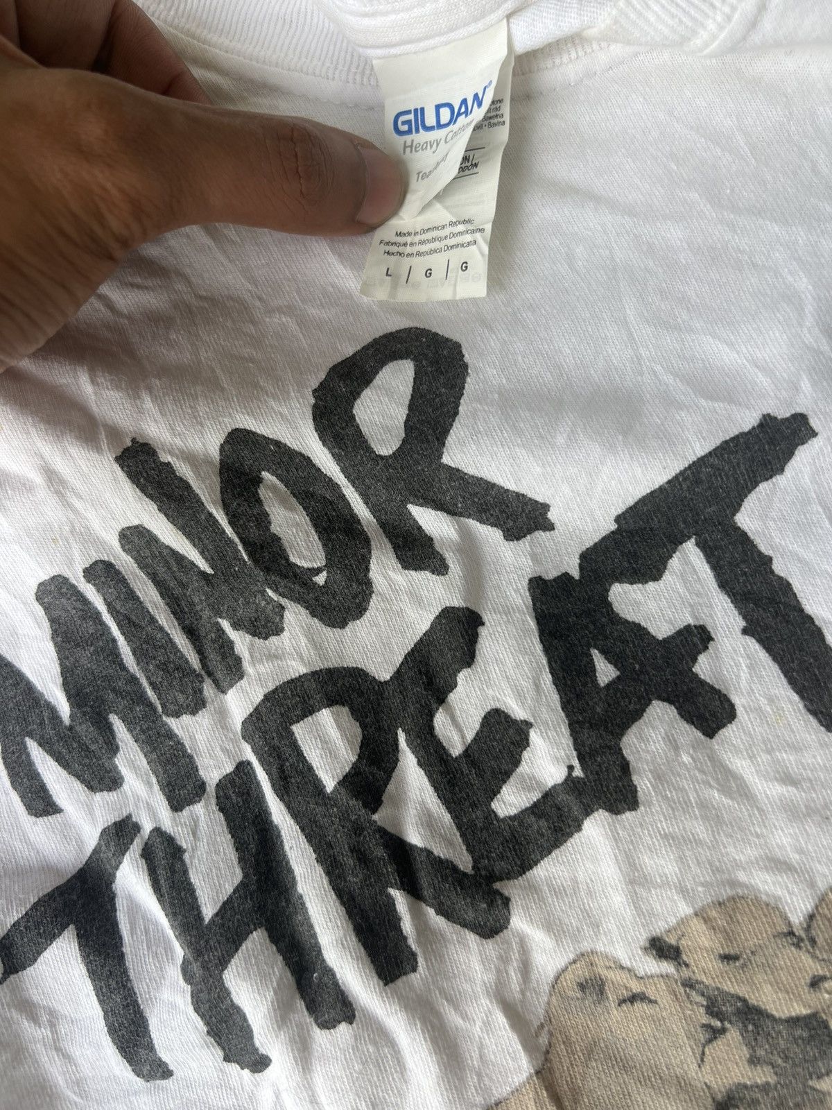 Vintage Vintage Minor Threat Out of Step Album Tour Promo Shirt Size US L / EU 52-54 / 3 - 4 Thumbnail