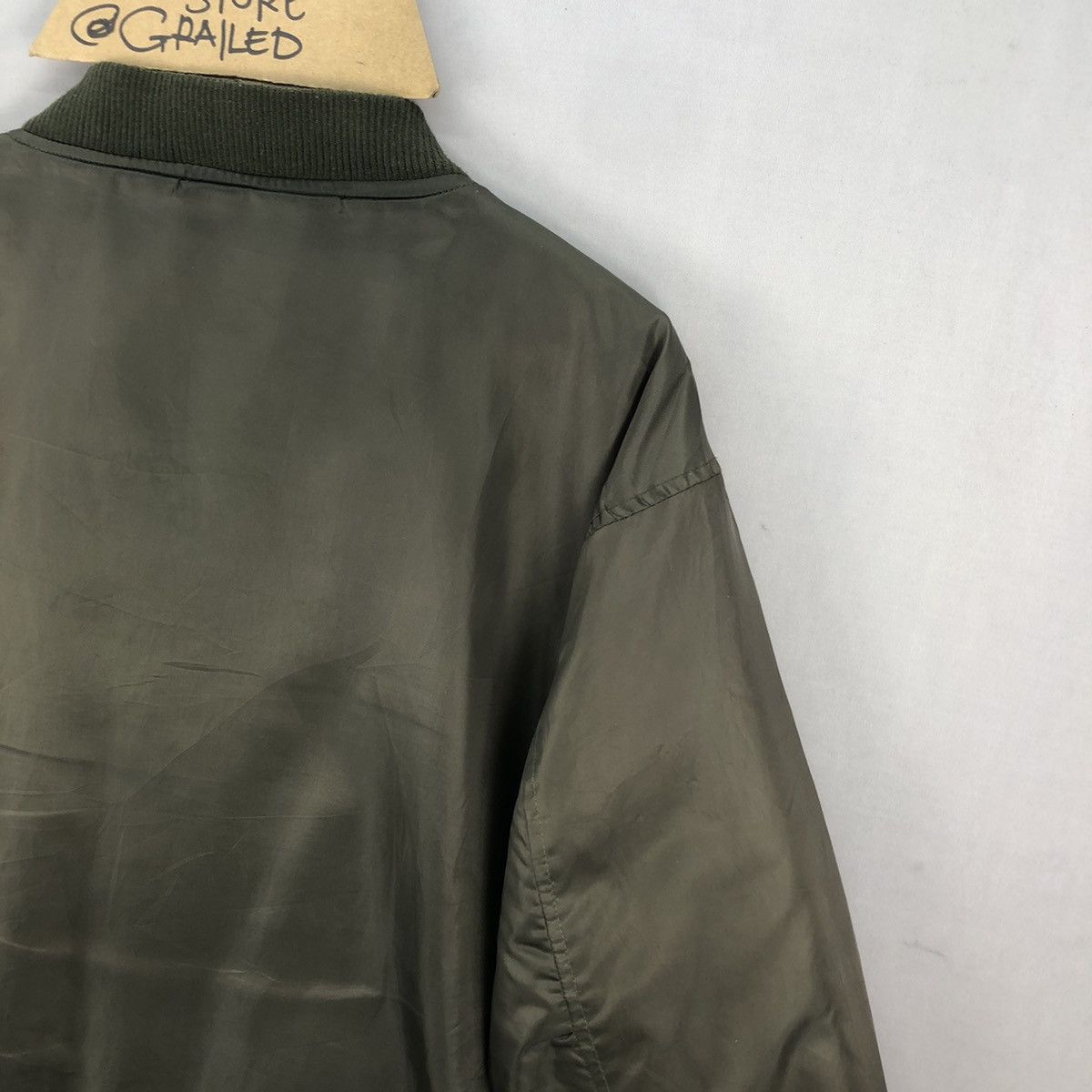 Japanese Brand 🇯🇵 Splendid Satisfaction Patches Flight Jacket Size US XXL / EU 58 / 5 - 16 Thumbnail