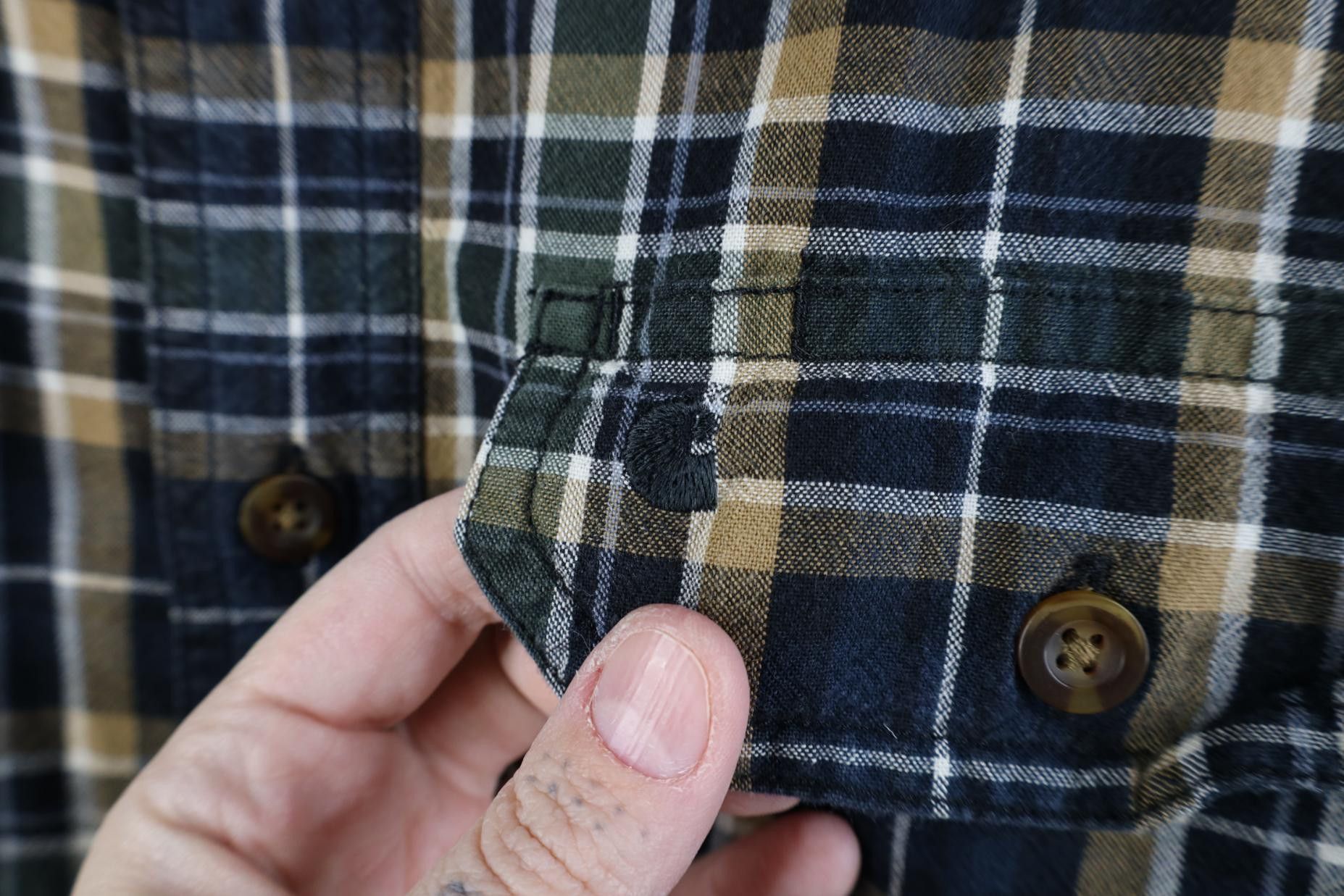 Carhartt Vintage Carhartt Flannel Collared Button Down Shirt Plaid Size US M / EU 48-50 / 2 - 4 Thumbnail
