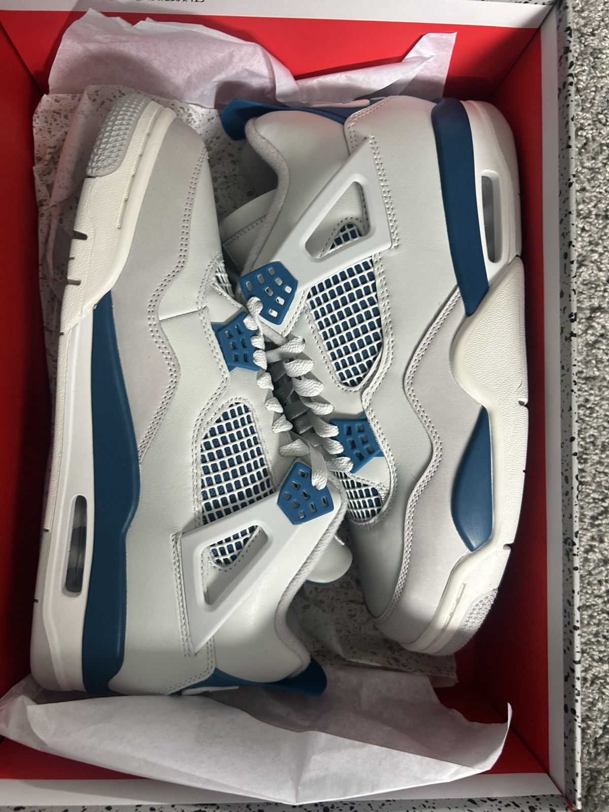 Jordan Brand Jordan 4 Retro Military Blue (2024) Size US 9.5 / EU 42-43 - 3 Thumbnail