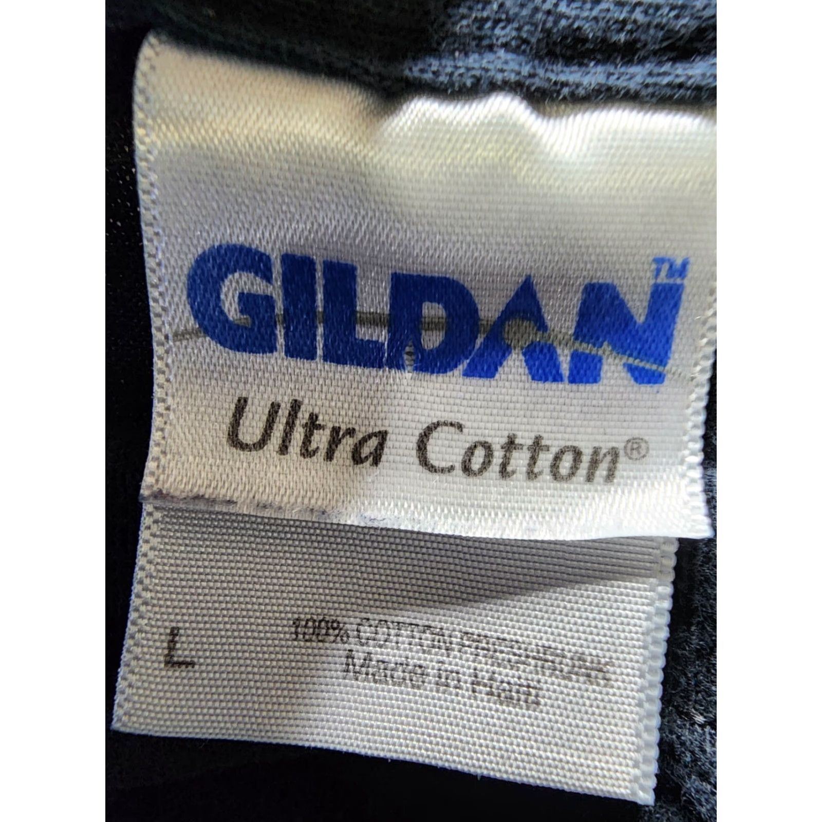 Gildan Gildan Men’s Large Black Chuggin Monkey T-Shirt Double-Sided Funny Party Size US L / EU 52-54 / 3 - 6 Thumbnail